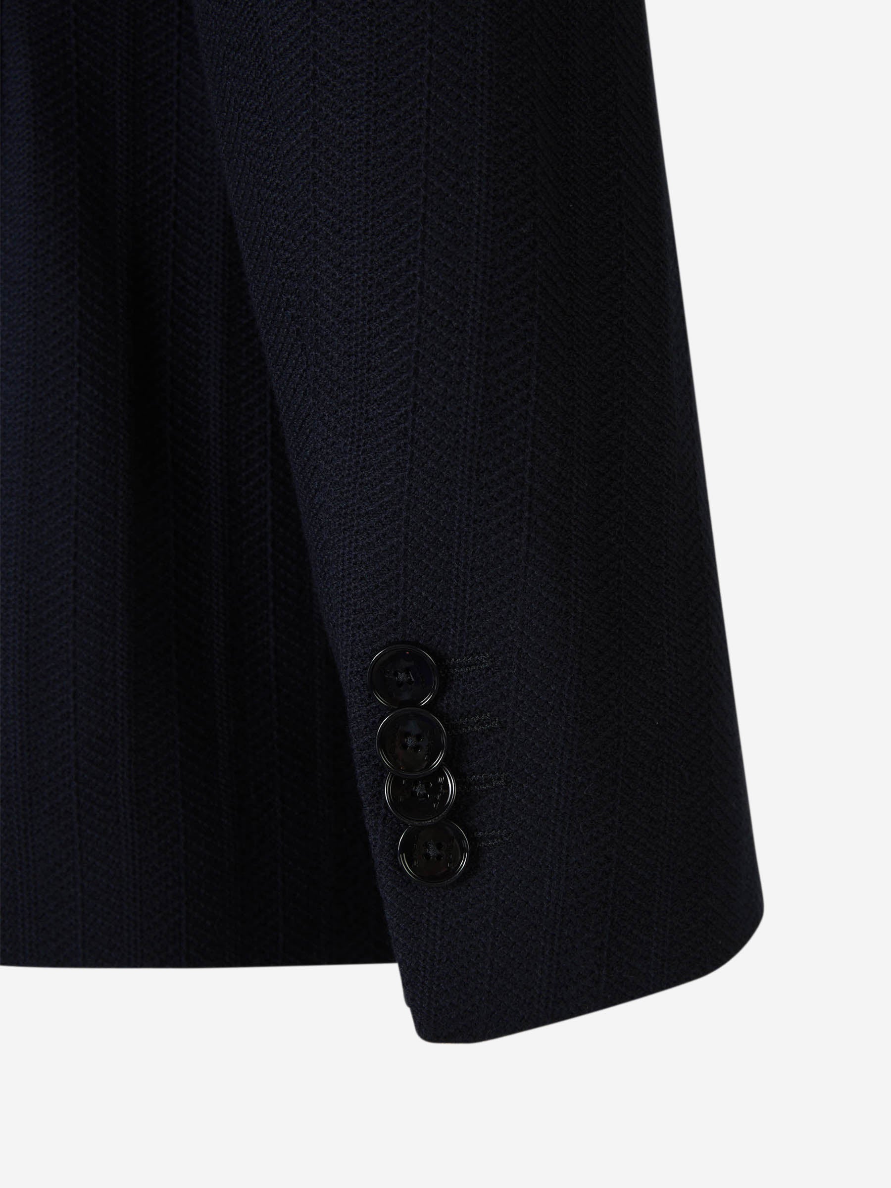 Outlet online Etro Hombre Americana Texturizada Algodón color Azul Noche sku 302-003439 01 - Foto 5