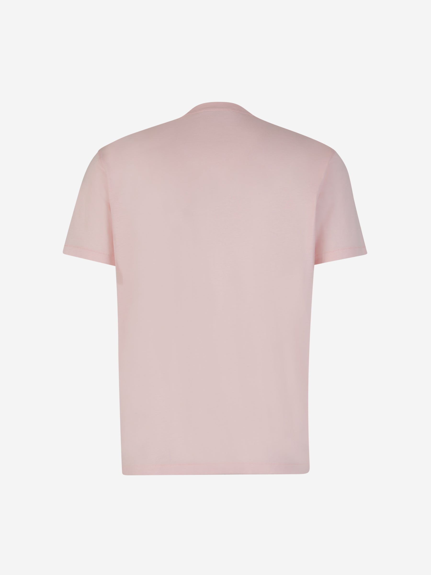 Outlet online Tom Ford Hombre Camiseta Lisa color Rosa Palo sku 553-003569 06 - Foto 2