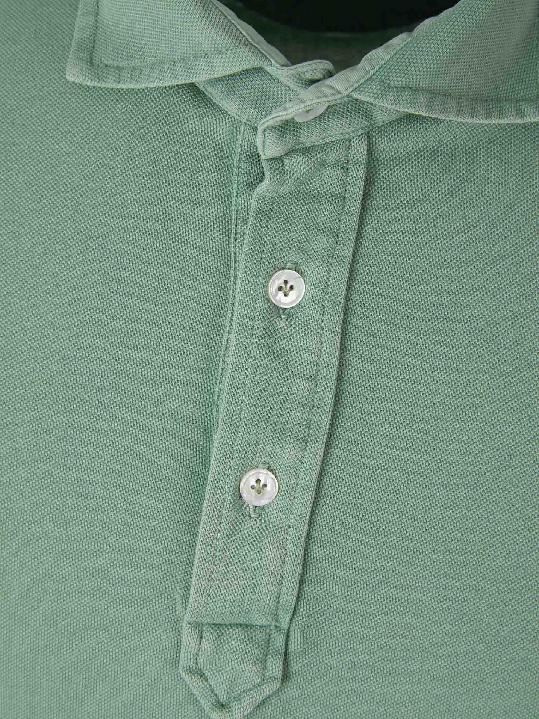 Outlet online Santa Eulalia Hombre Polo Piqué Algodón color Verde sku 552-001323 10 - Foto 3