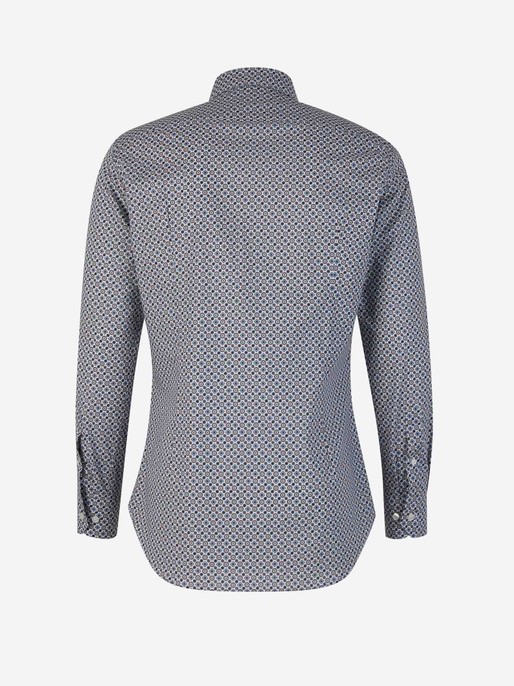 Outlet online Etro Hombre Camisa Algodón Estampada color Azul sku 531-006211 01 - Foto 2