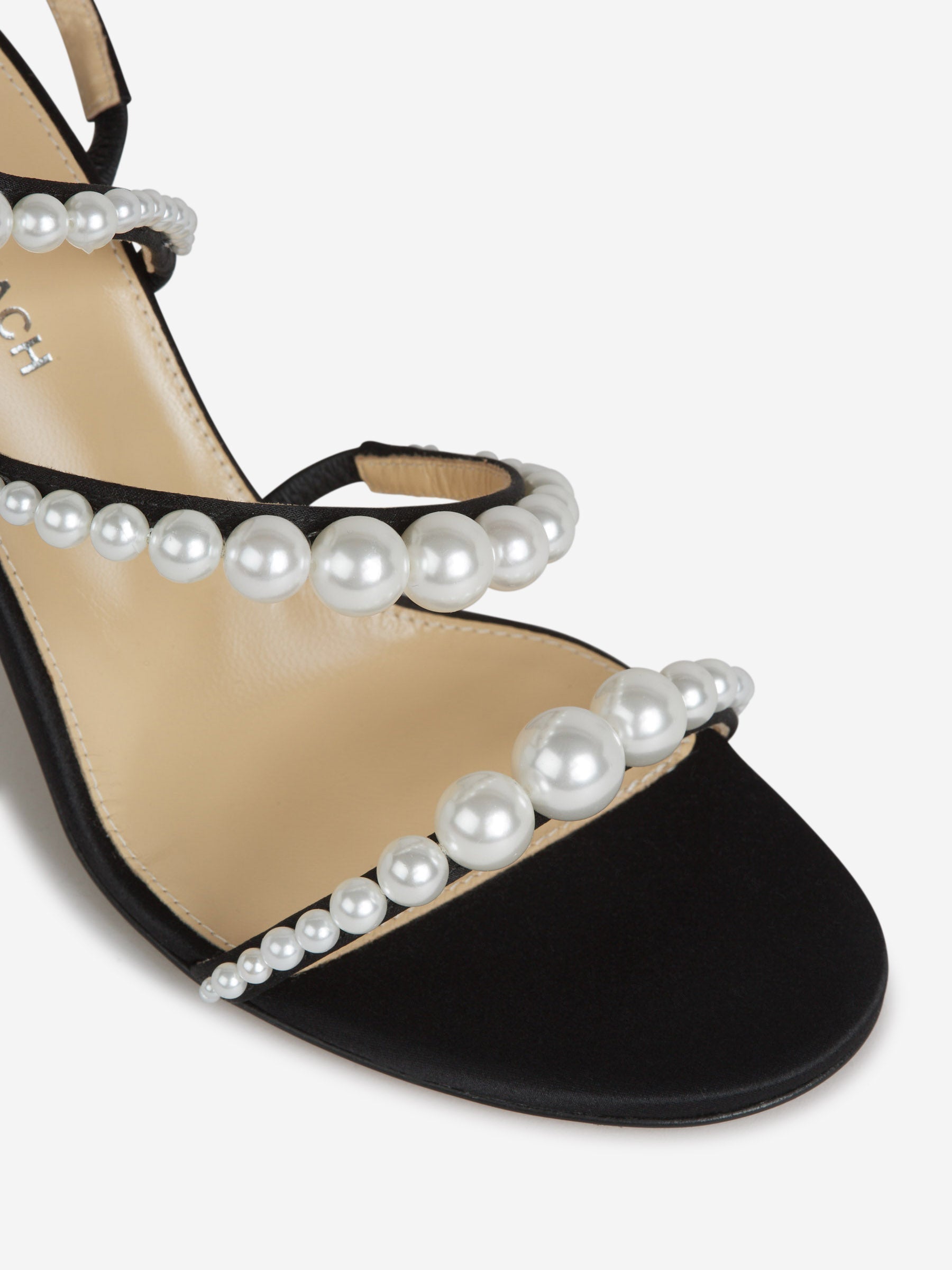 MACH & MACH Sandalias Tacón Perlas color Negro sku 800-005387 01 - Foto 4
