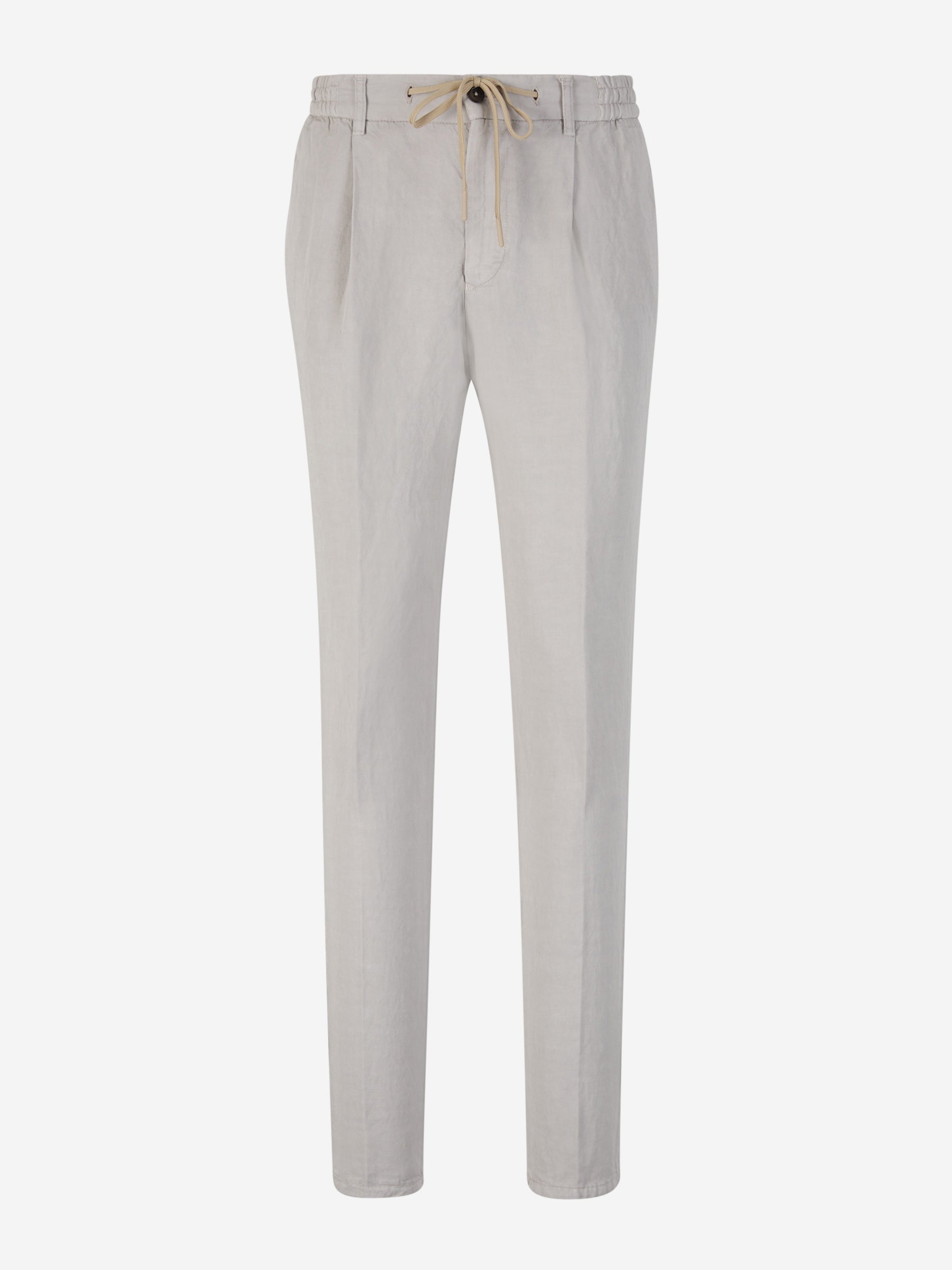 Outlet online Santa Eulalia Hombre Joggers Fluidos Lino color Gris Claro sku 521-003035 01 - Foto 1