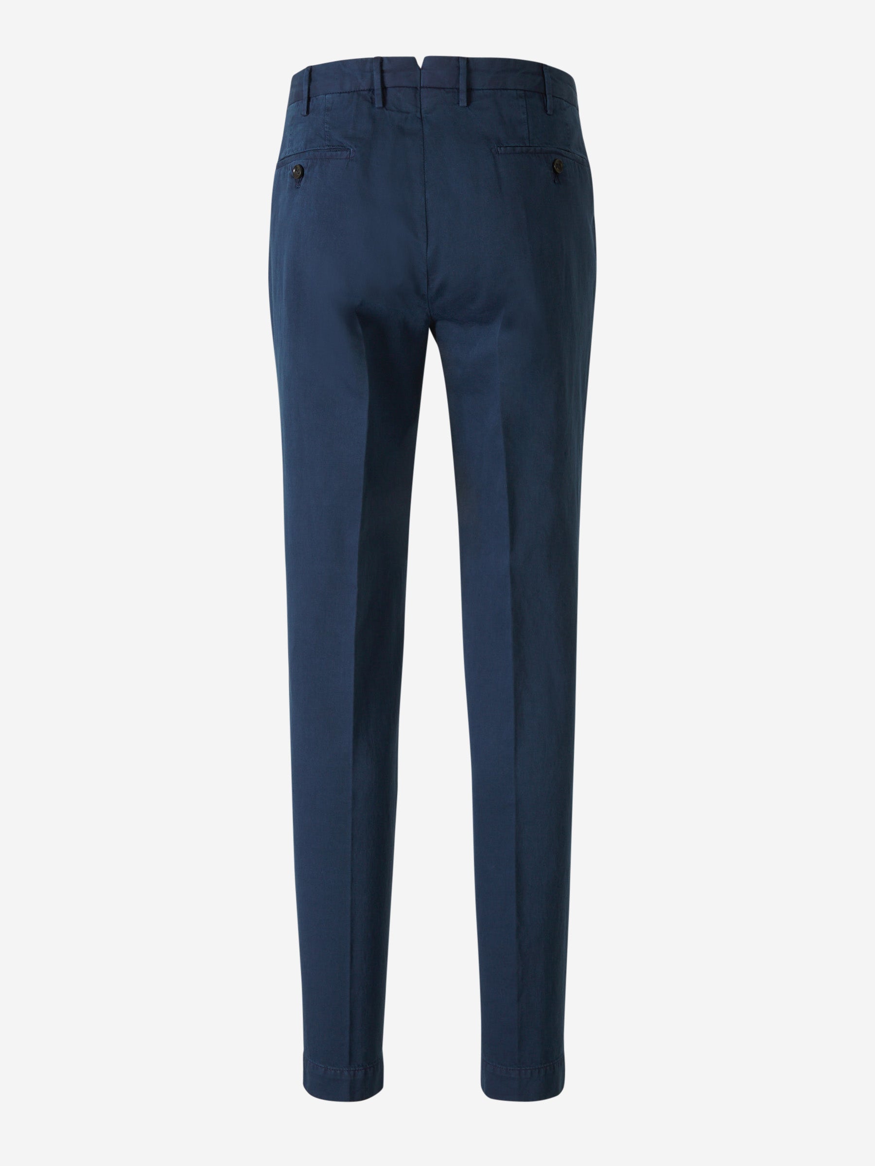 Outlet online Incotex Hombre Pantalones Formales Tapered Fit color Azul Marino sku 521-002976 02 - Foto 2