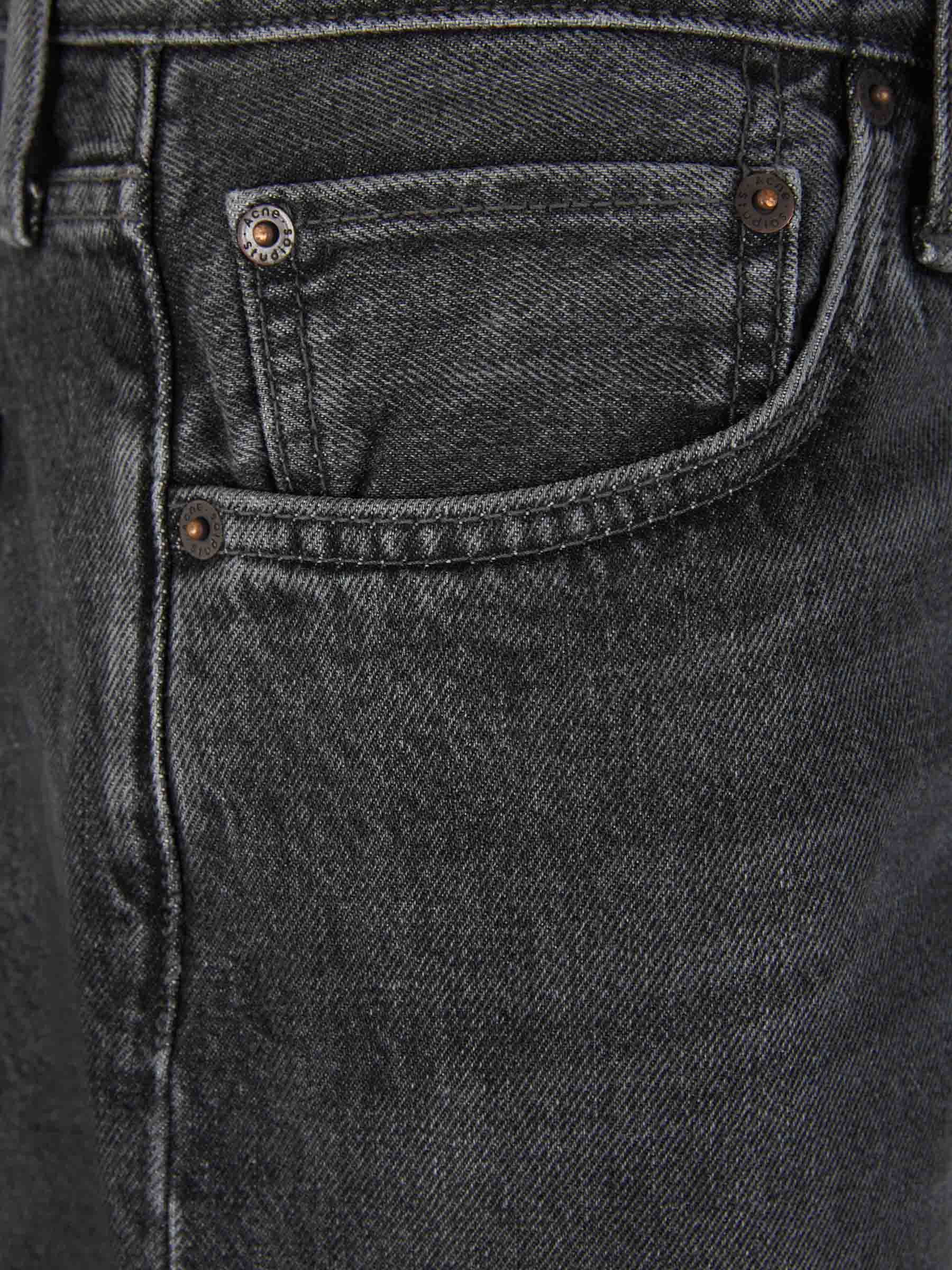 Outlet online Acne Studios Hombre Jeans Rectos 1996 color Gris Antracita sku 522-002560 01 - Foto 3