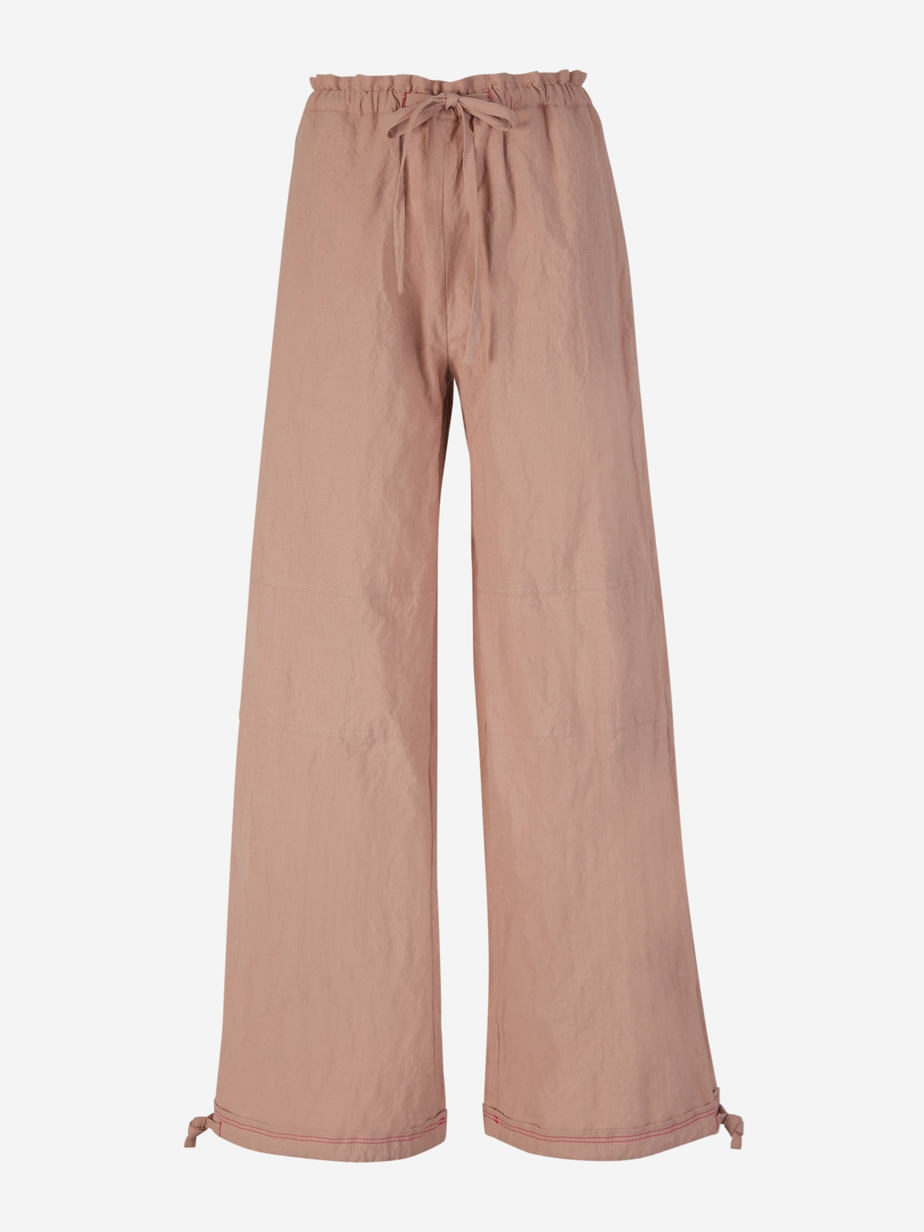 Outlet online Acne Studios Mujer Pantalones Anchos Algodón color Rosa Empolvado sku 761-003478 01 - Foto 1