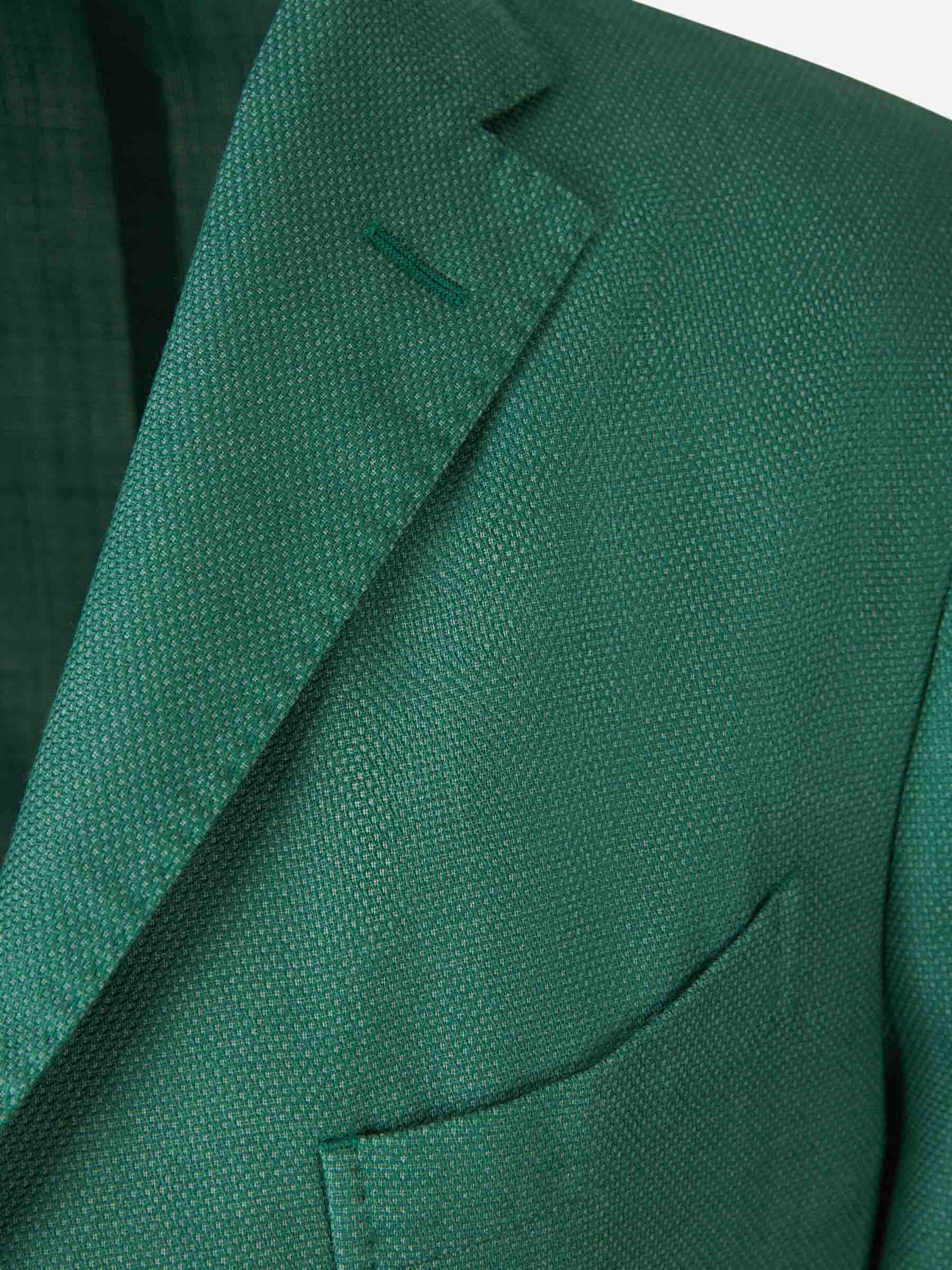 Outlet online Boglioli Hombre Americana Texturizada Linea color Verde Menta sku 302-003450 02 - Foto 3