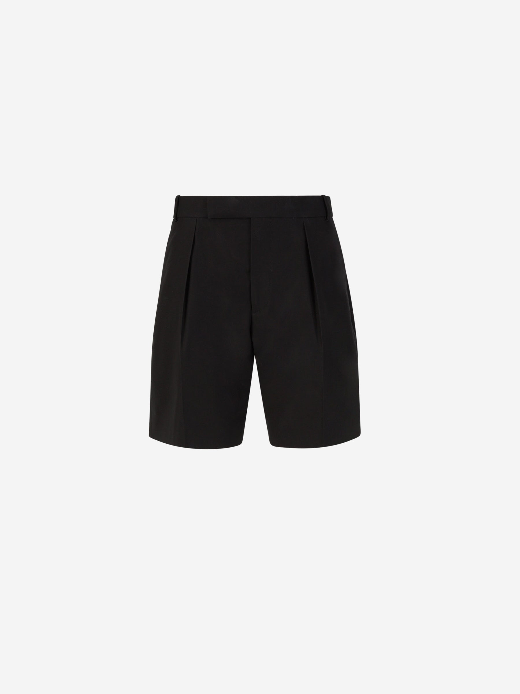 Outlet online McQueen Hombre Bermudas Formales Algodón color Negro sku 523-000930 01 - Foto 1