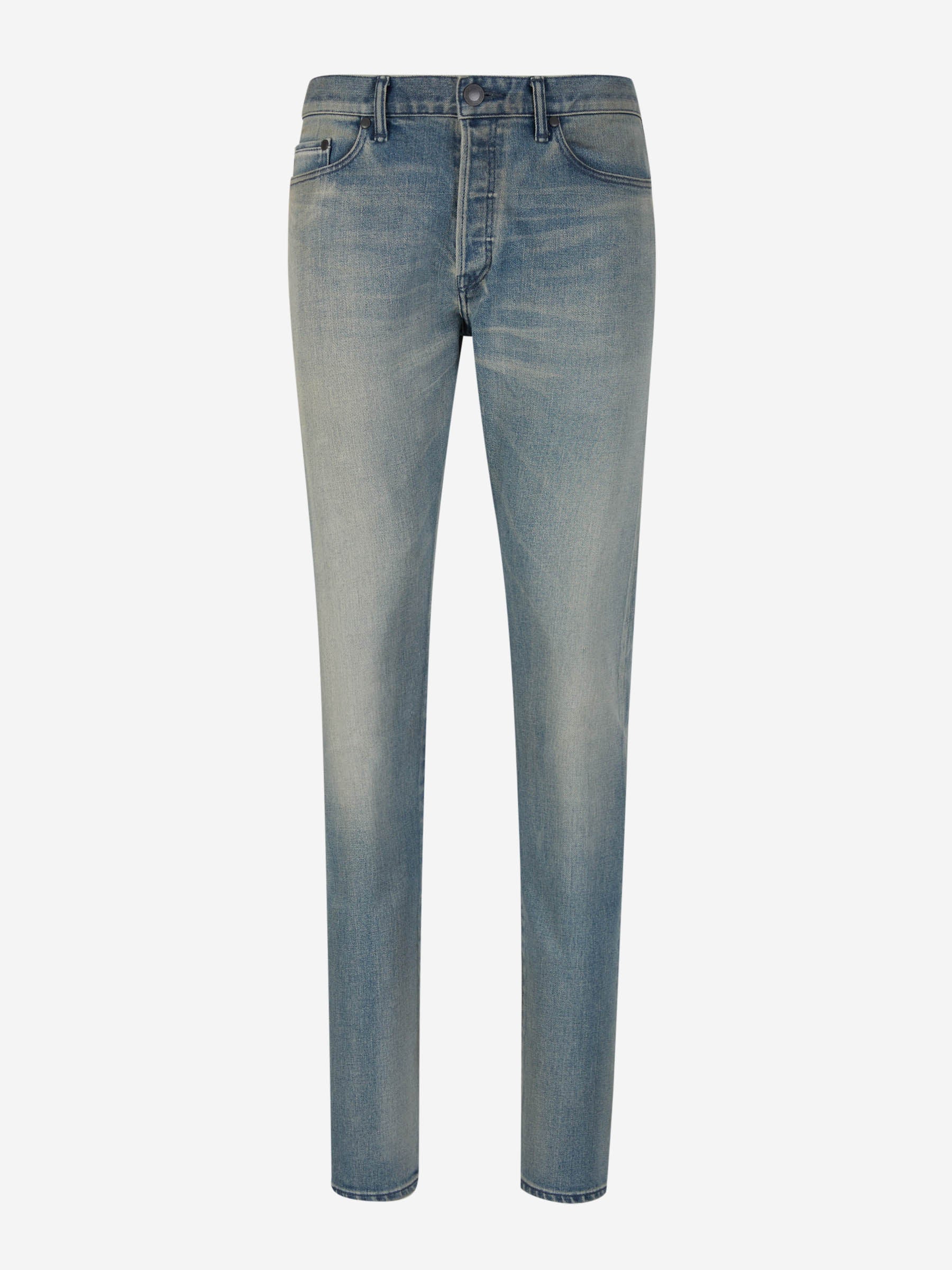Outlet online John Elliott Hombre Jeans Slim Fit color Azul Denim sku 522-002572 01 - Foto 1