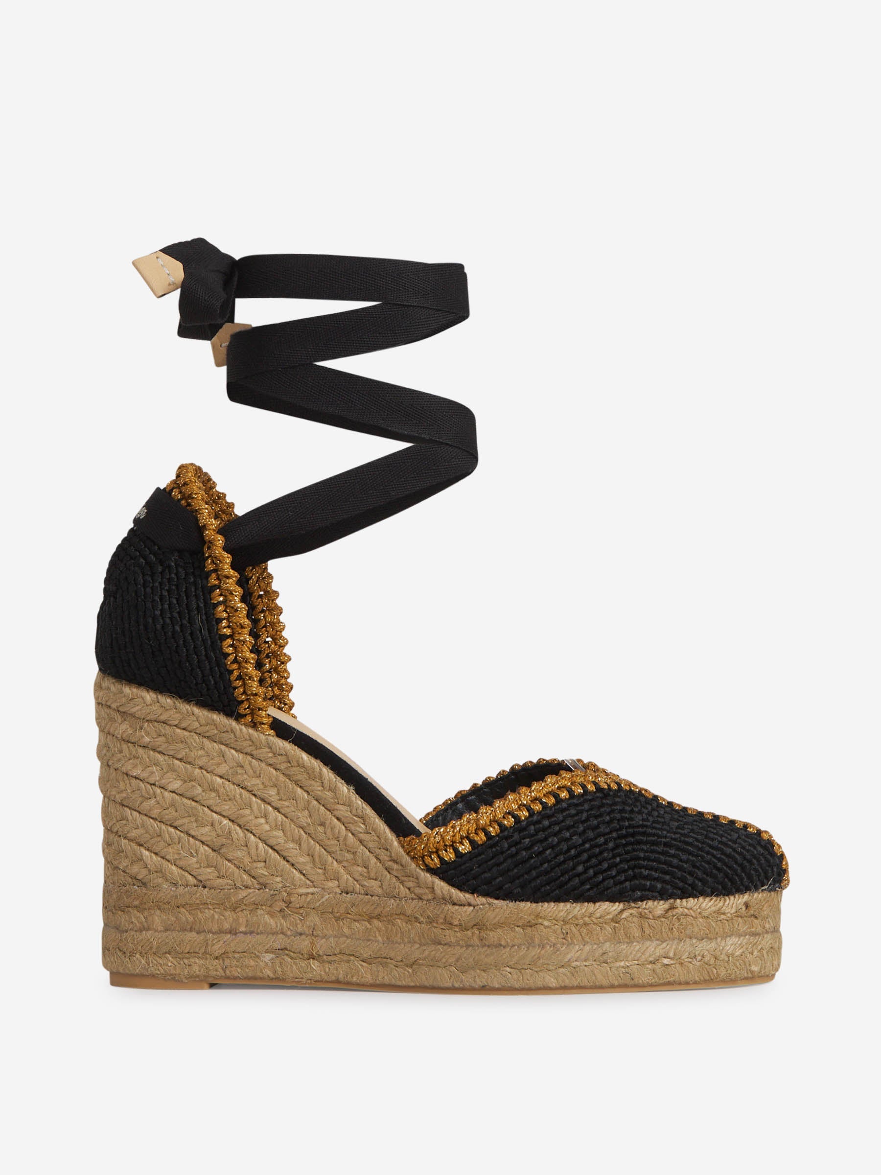 Outlet online Castañer Mujer Cuñas Coeur color Negro sku 800-005255 01 - Foto 1