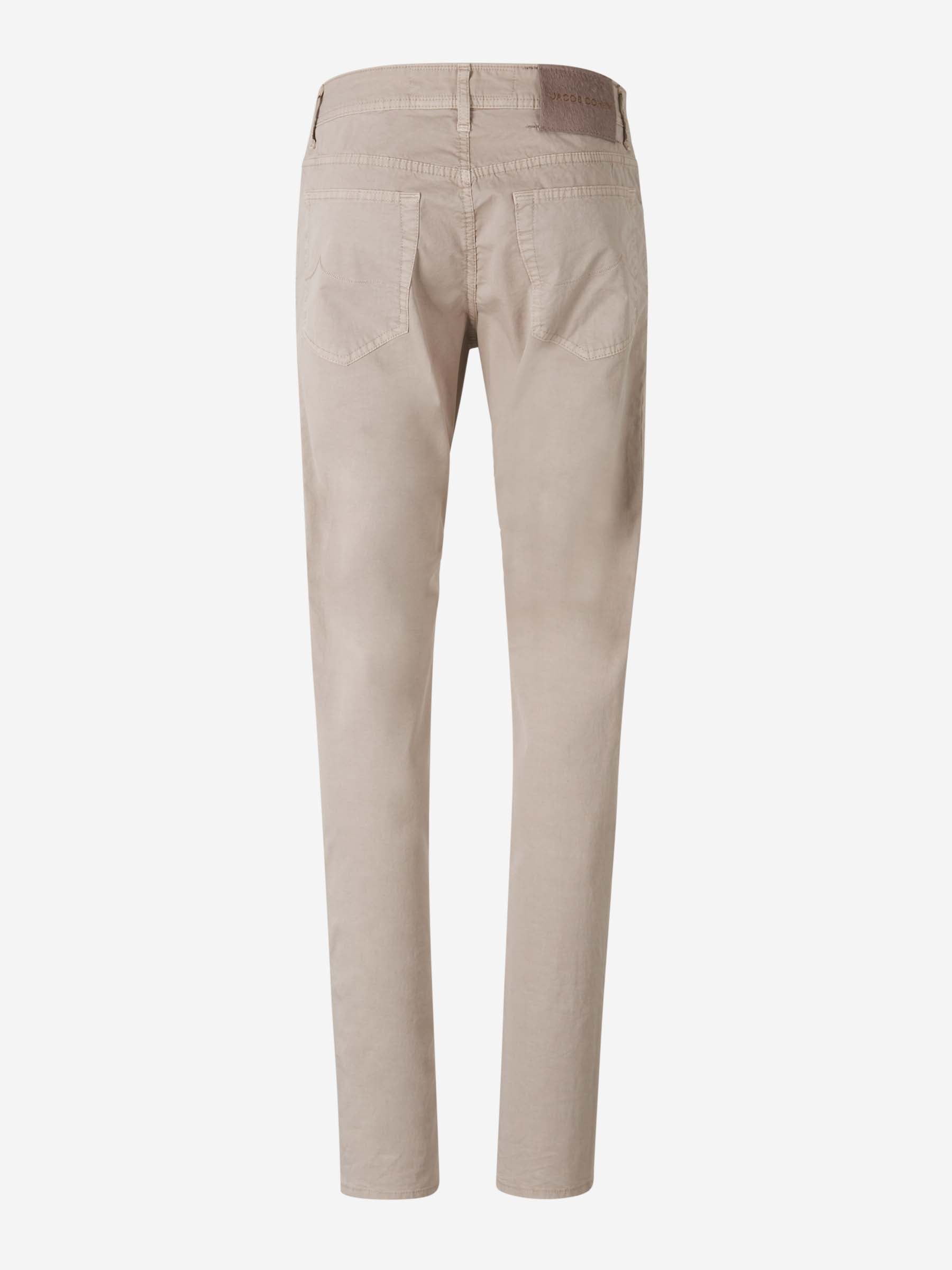 Jacob Cohën Jeans Slim Algodón color Beige sku 522-002418 08 - Foto 2
