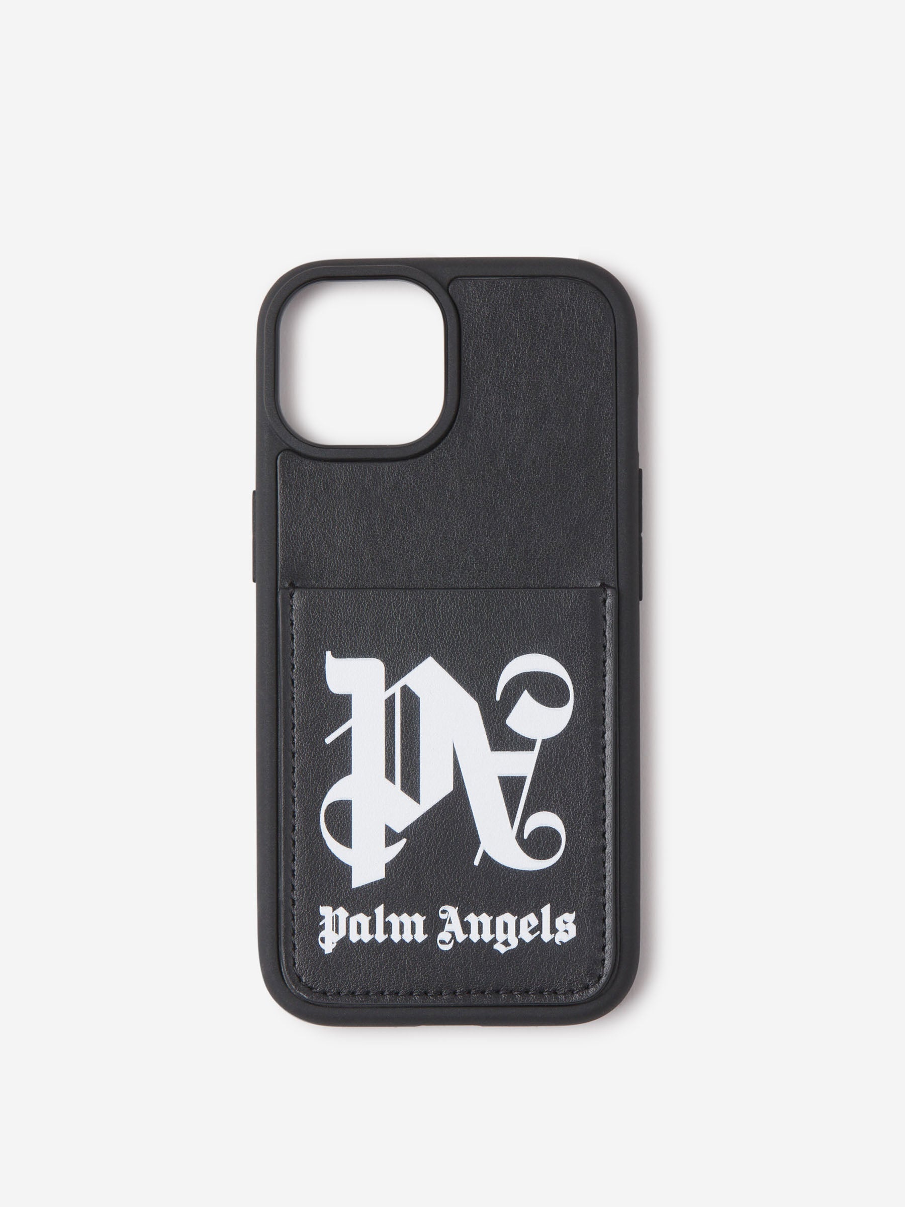 Outlet online Palm Angels Hombre Funda Iphone 15 Logo color Negro sku 699-002295 01 - Foto 1