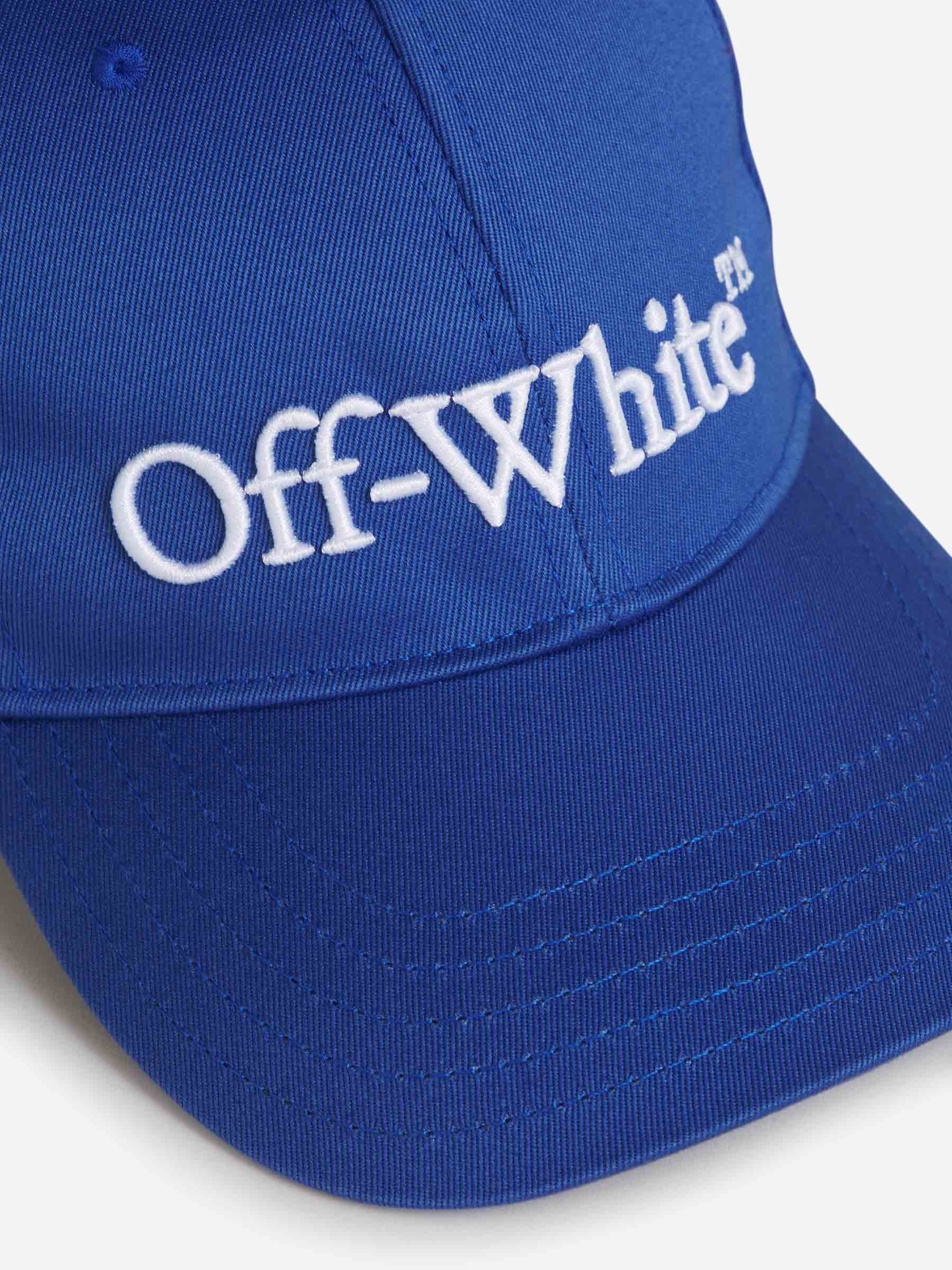 Outlet online Off-White Hombre Gorra Algodón Logo color Azul Cobalto sku 695-001405 01 - Foto 4