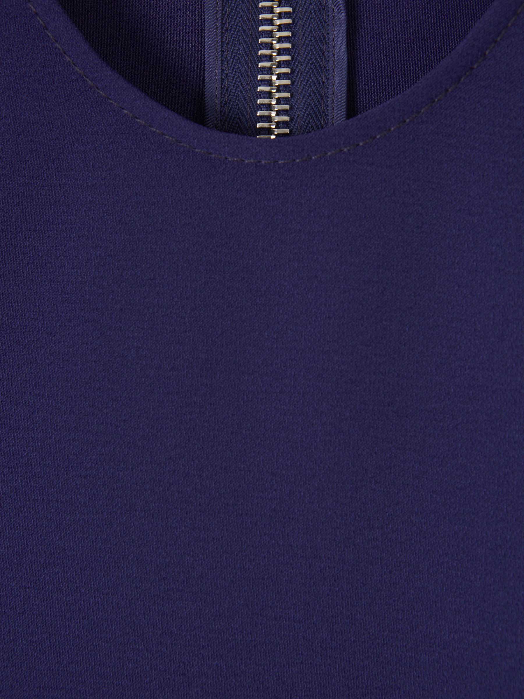 Outlet online The Attico Mujer Vestido Midi con Cremalleras color Violeta sku 721-000347 01 - Foto 4