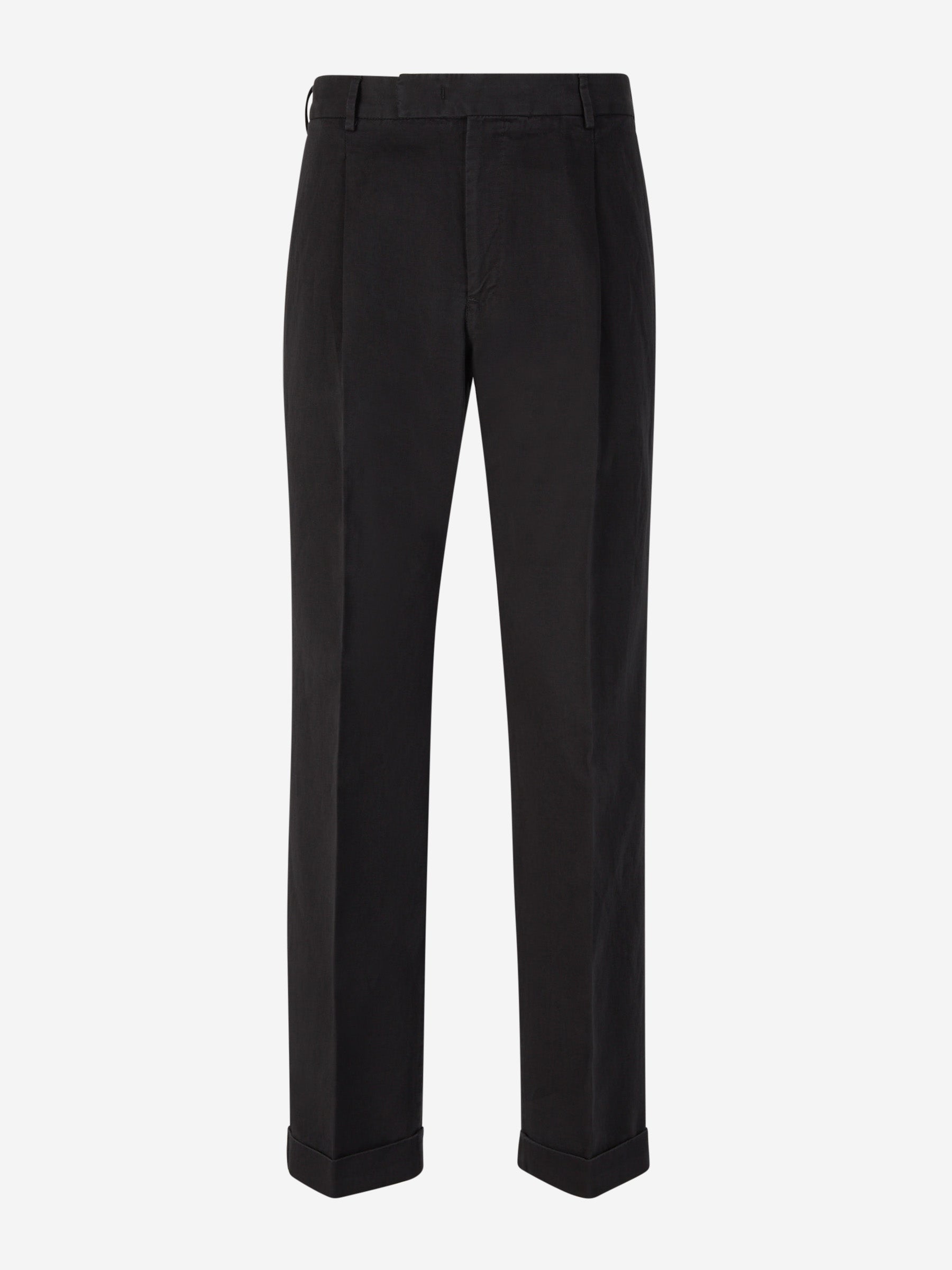 Outlet online PT Torino Hombre Pantalones Formales Algodón color Azul Noche sku 521-003044 01 - Foto 1