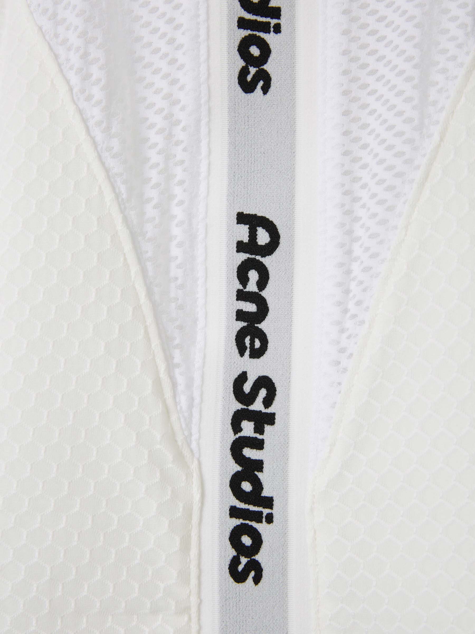Outlet online Acne Studios Hombre Camiseta Elástica Texturizada color Blanco sku 553-003542 01 - Foto 4