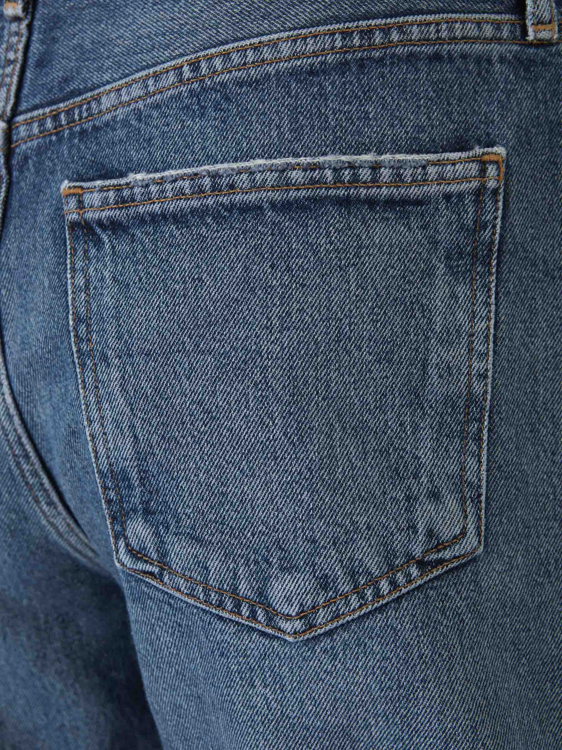 Outlet online Agolde Mujer Shorts Dame Denim color Azul Denim Oscuro sku 762-000480 01 - Foto 5