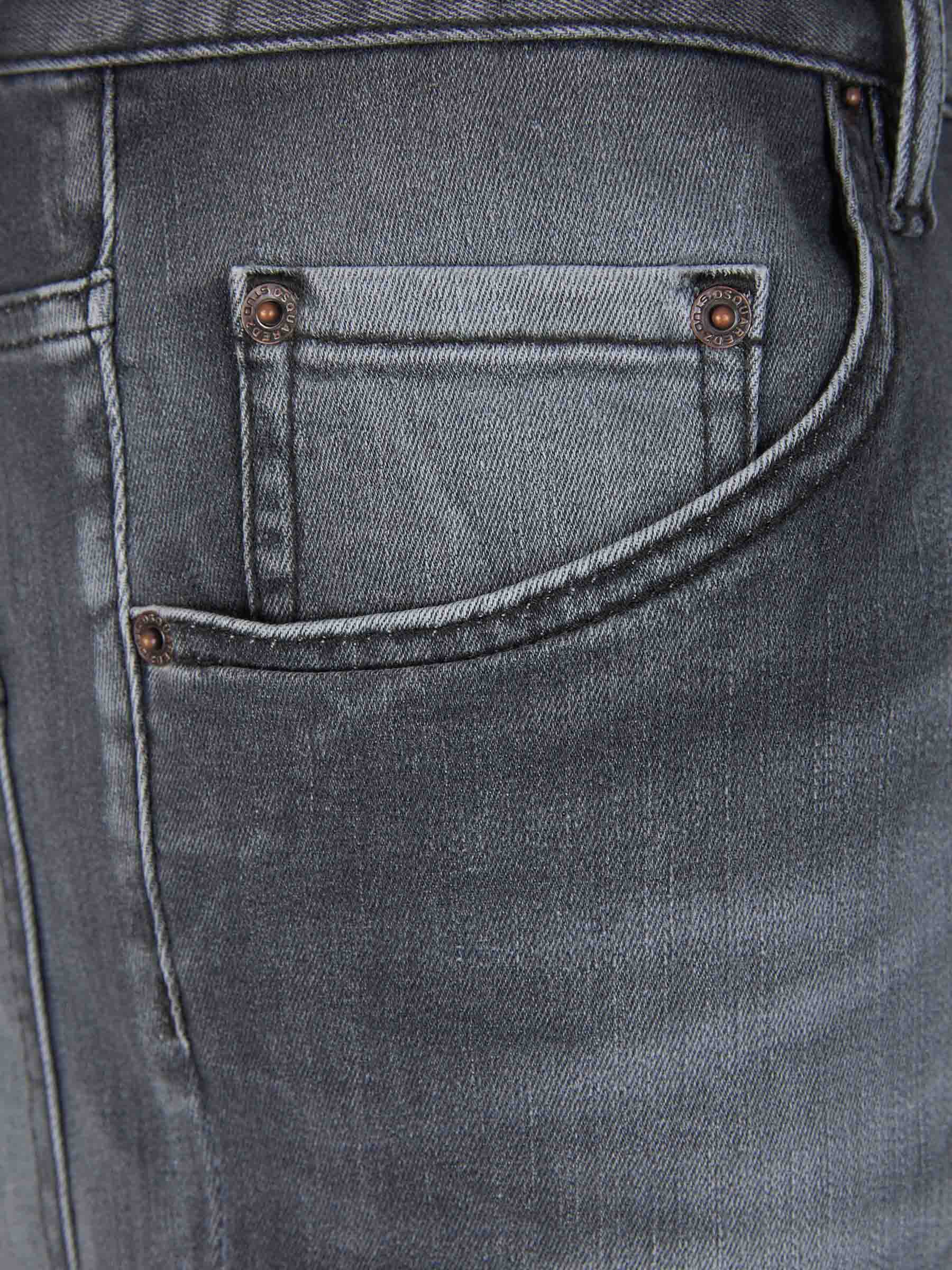 Outlet online Dsquared2 Hombre Jeans Skater color Gris Antracita sku 522-002596 01 - Foto 3