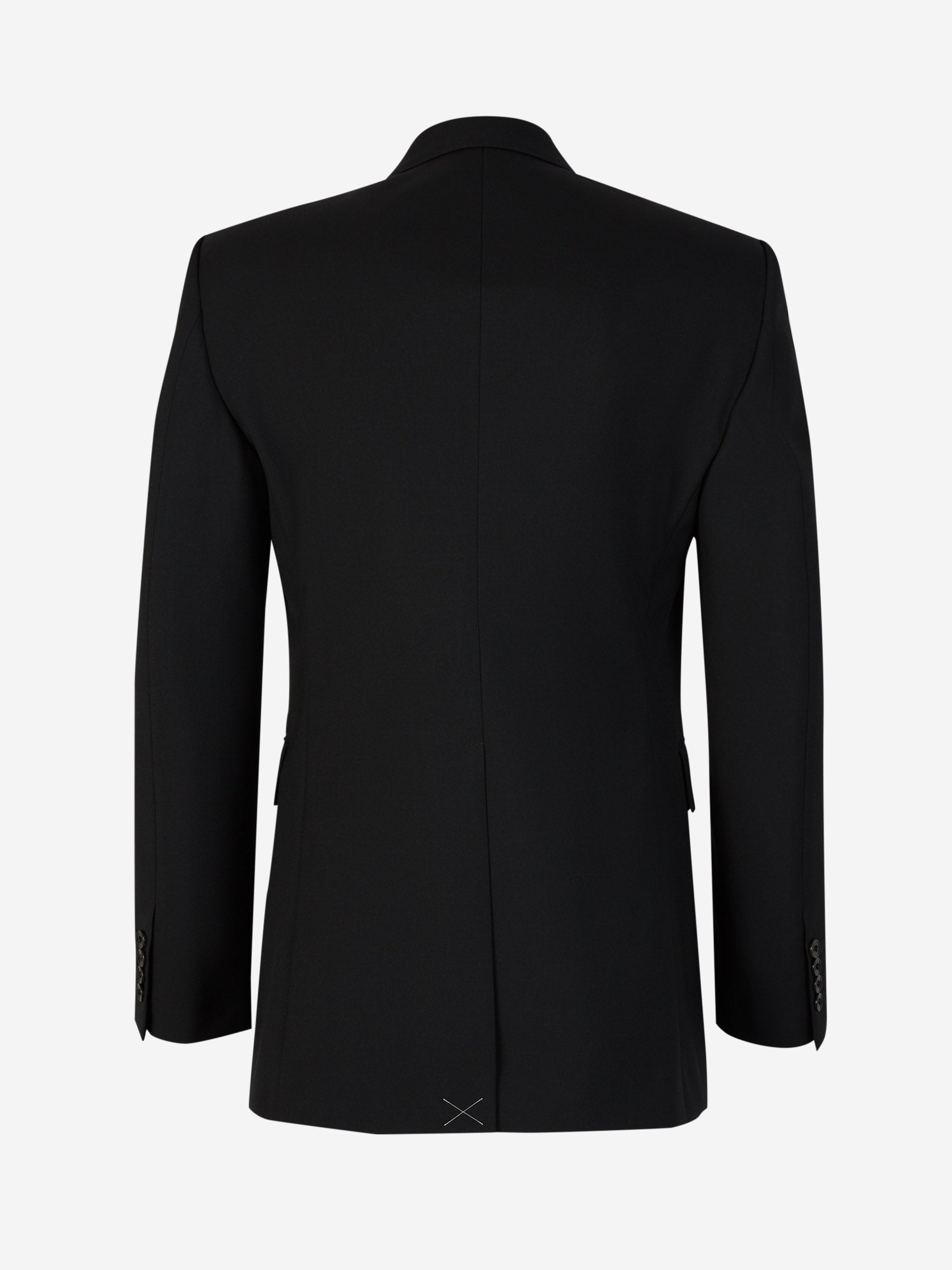 Outlet online McQueen Hombre Americana Lana Lisa color Negro sku 302-003426 01 - Foto 2