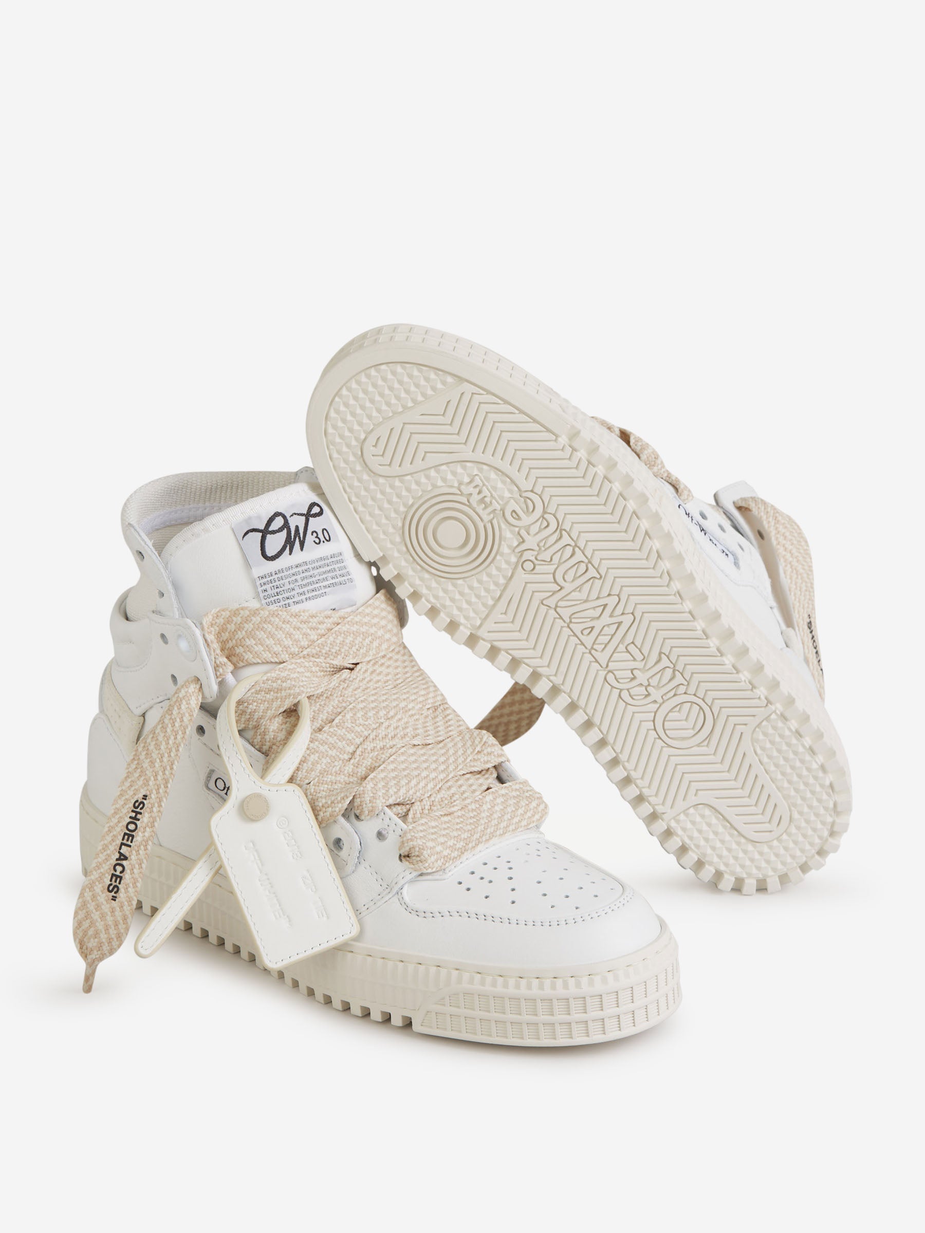 Outlet online Off-White Mujer Sneakers 3.0 Piel color Blanco sku 806-000307 01 - Foto 5