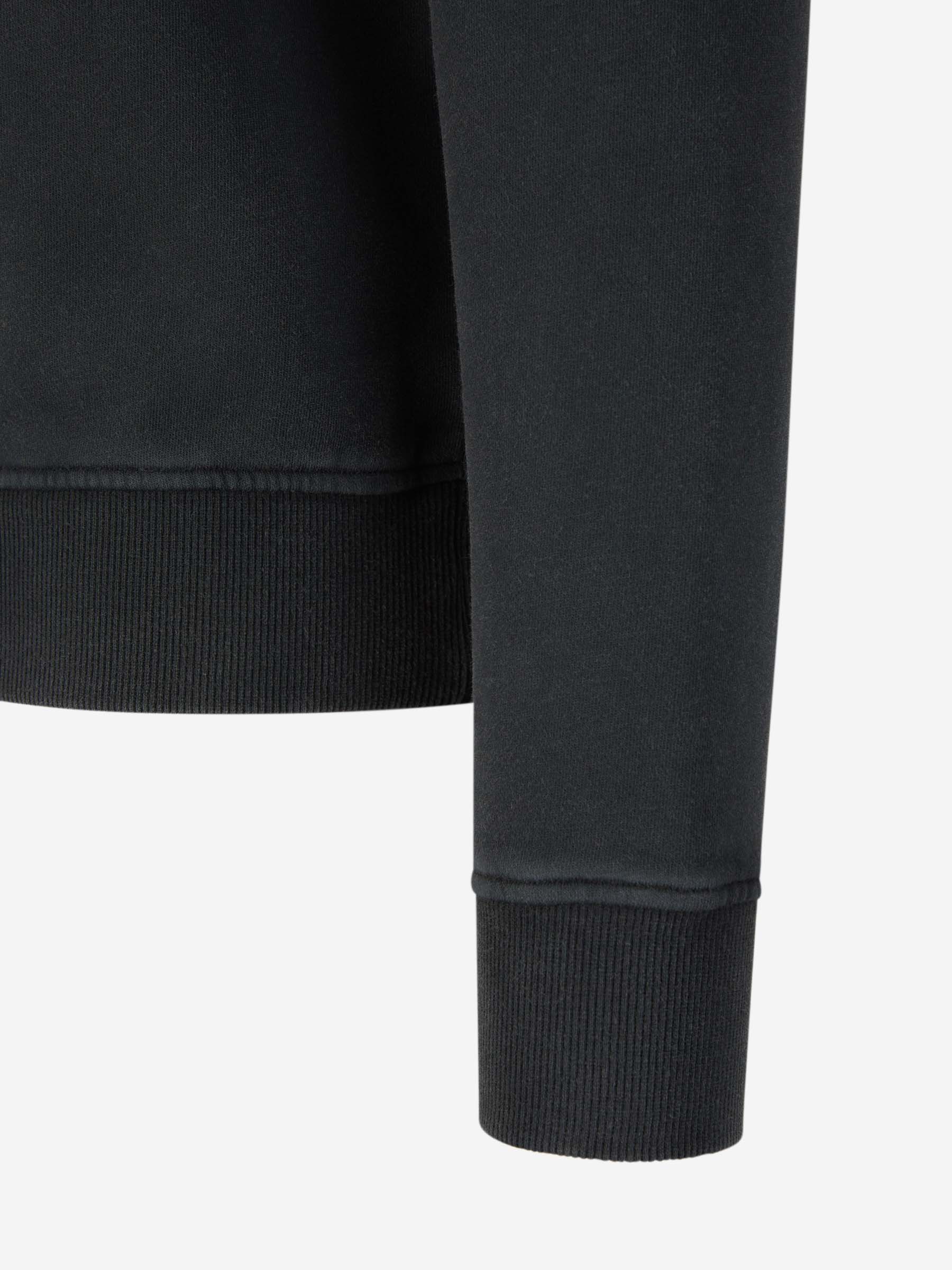 Outlet online Balmain Hombre Sudadera Sin Capucha Logo Algodón color Gris Antracita sku 545-001570 02 - Foto 4
