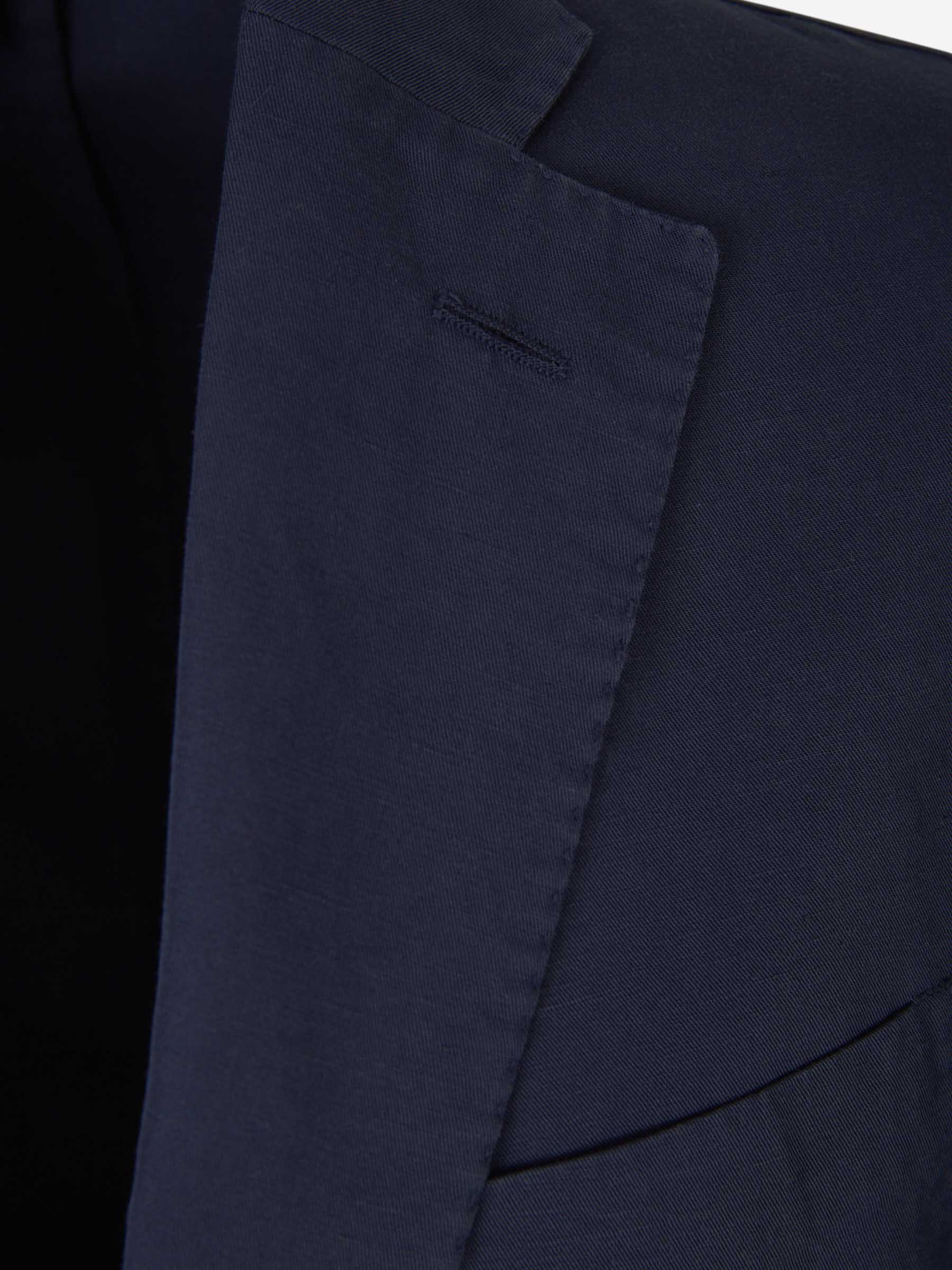 Outlet online Incotex Hombre Traje Liso Lino color Azul Marino sku 312-002812 03 - Foto 3