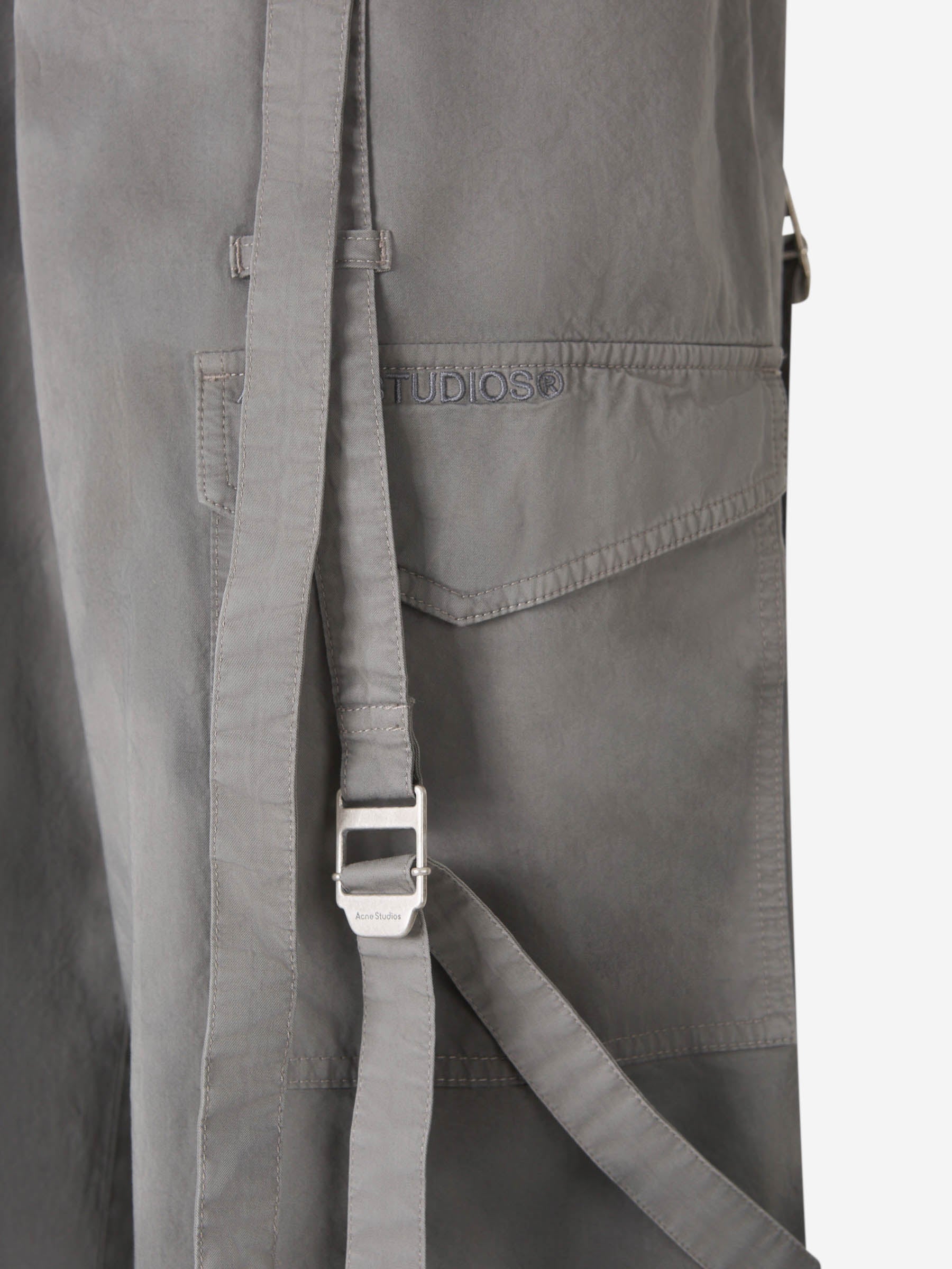 Outlet online Acne Studios Hombre Pantalones Cargo Oversize color Gris Piedra sku 521-003146 01 - Foto 5