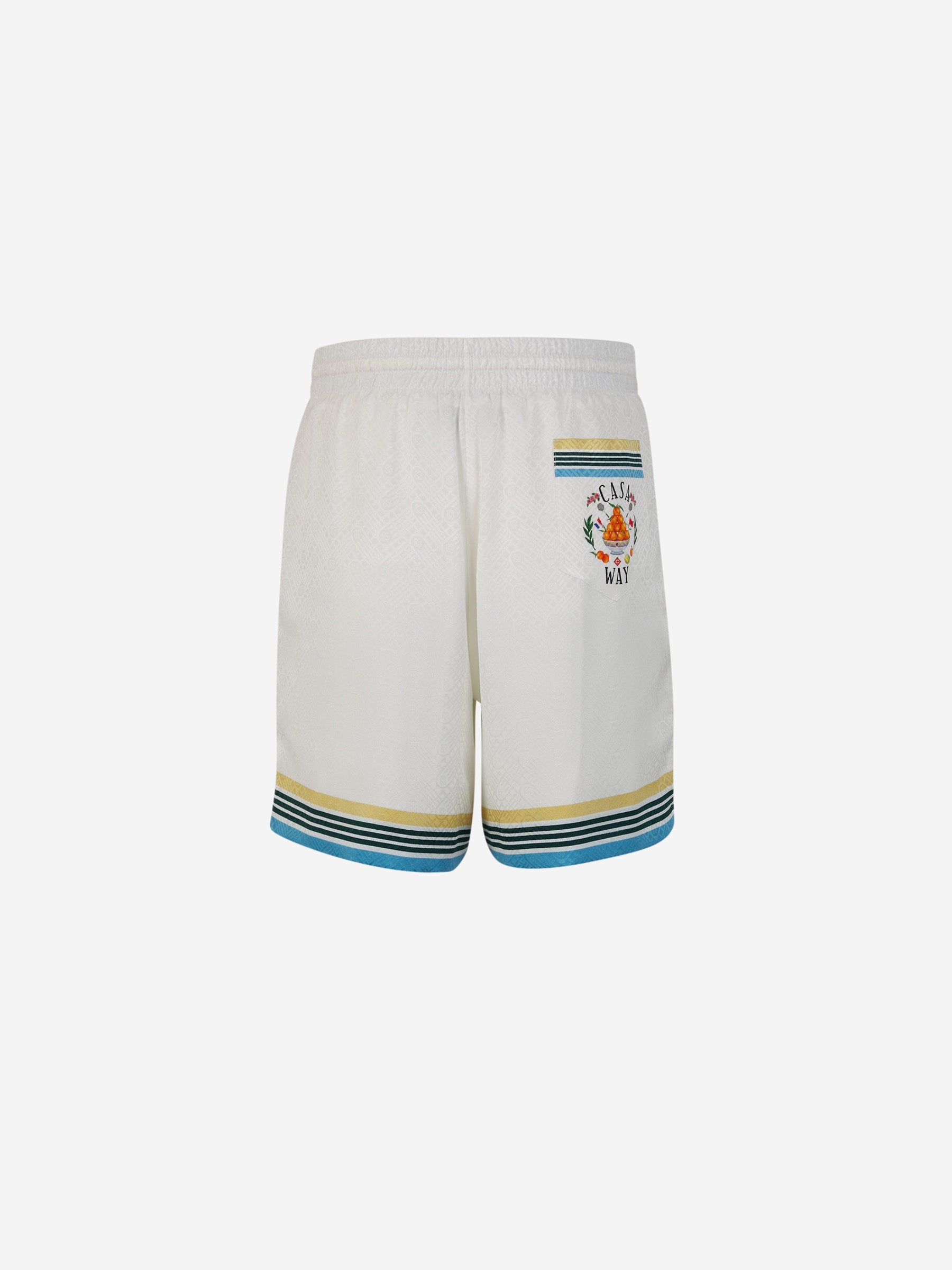 Outlet online Casablanca Hombre Bermudas Seda Casa Way color Marfil sku 523-000907 01 - Foto 2
