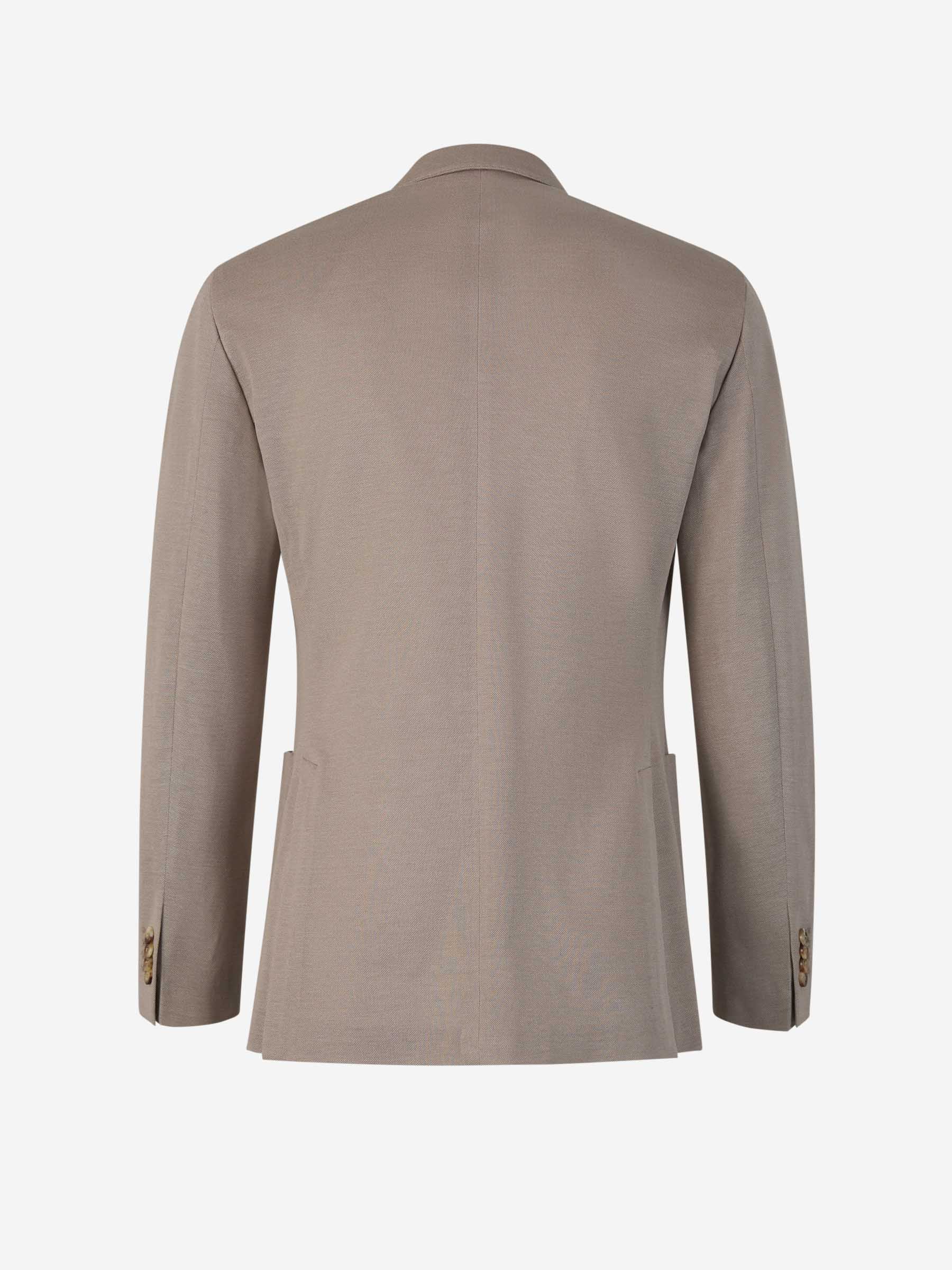 Outlet online Boglioli Hombre Americana Algodón color Topo sku 302-003447 01 - Foto 2