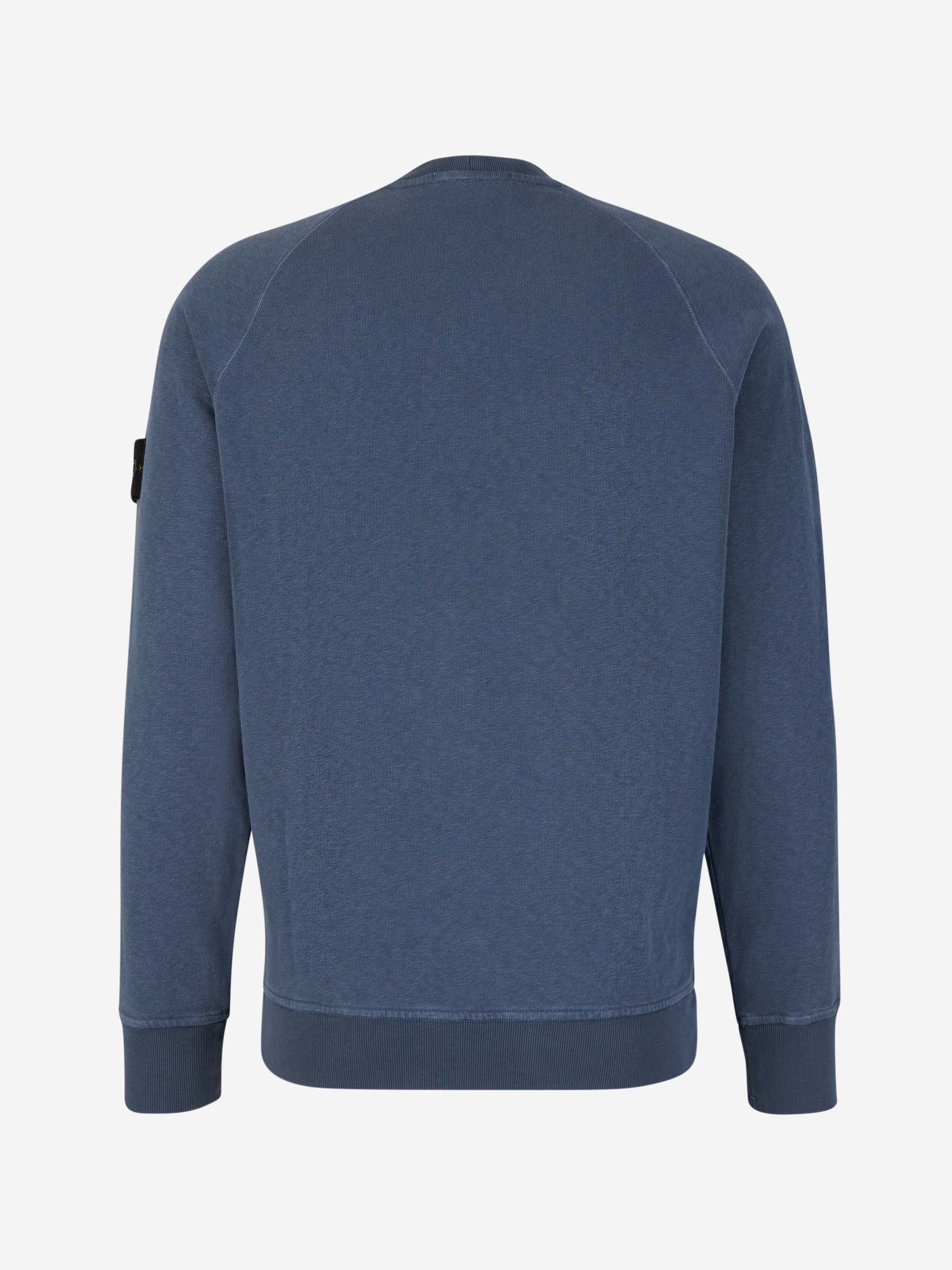 Outlet online Stone Island Hombre Sudadera 66066 Old color Azul sku 545-001580 03 - Foto 2