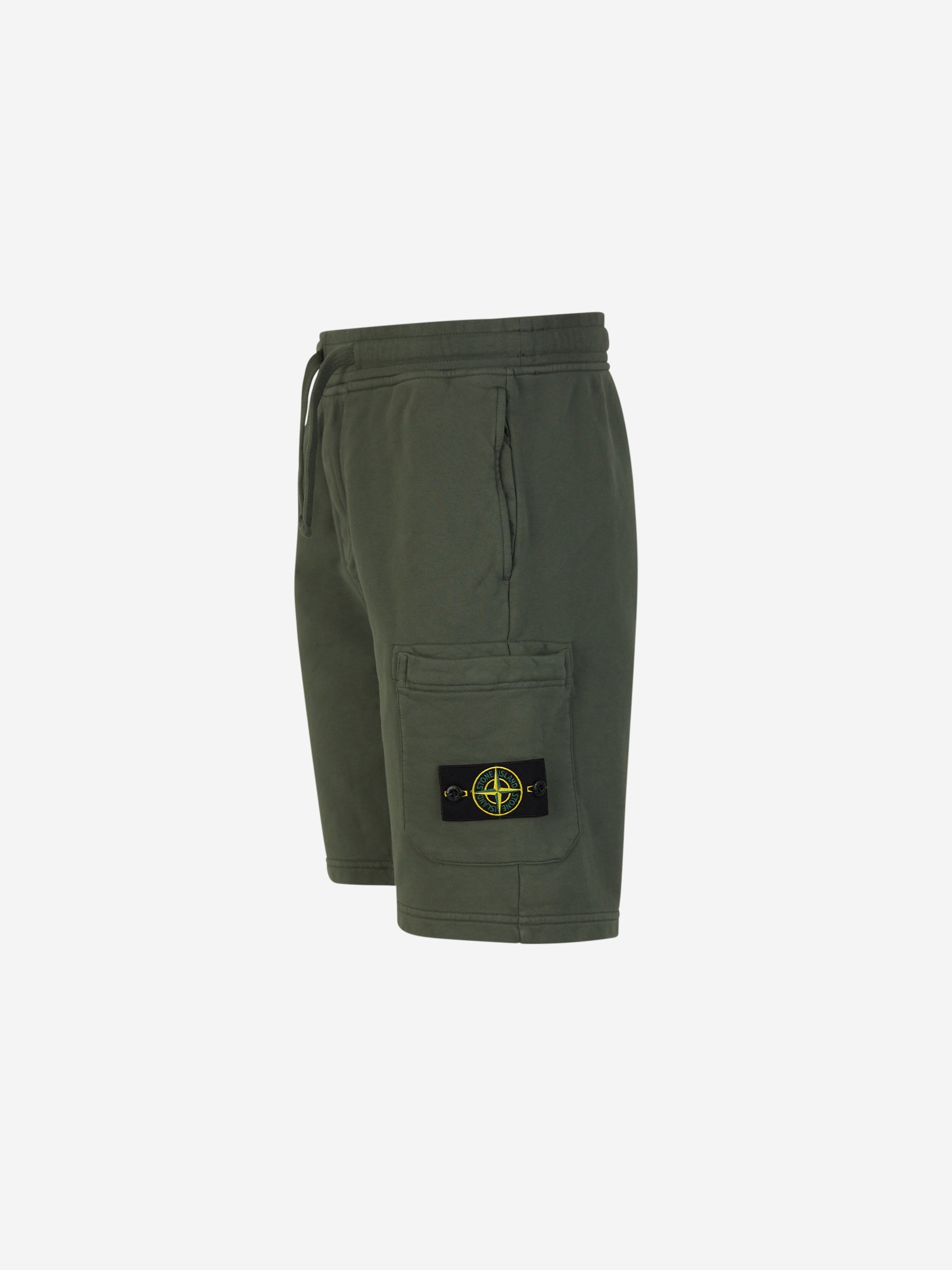 Outlet online Stone Island Hombre Bermudas Cargo Algodón color Verde Militar sku 523-000974 01 - Foto 2
