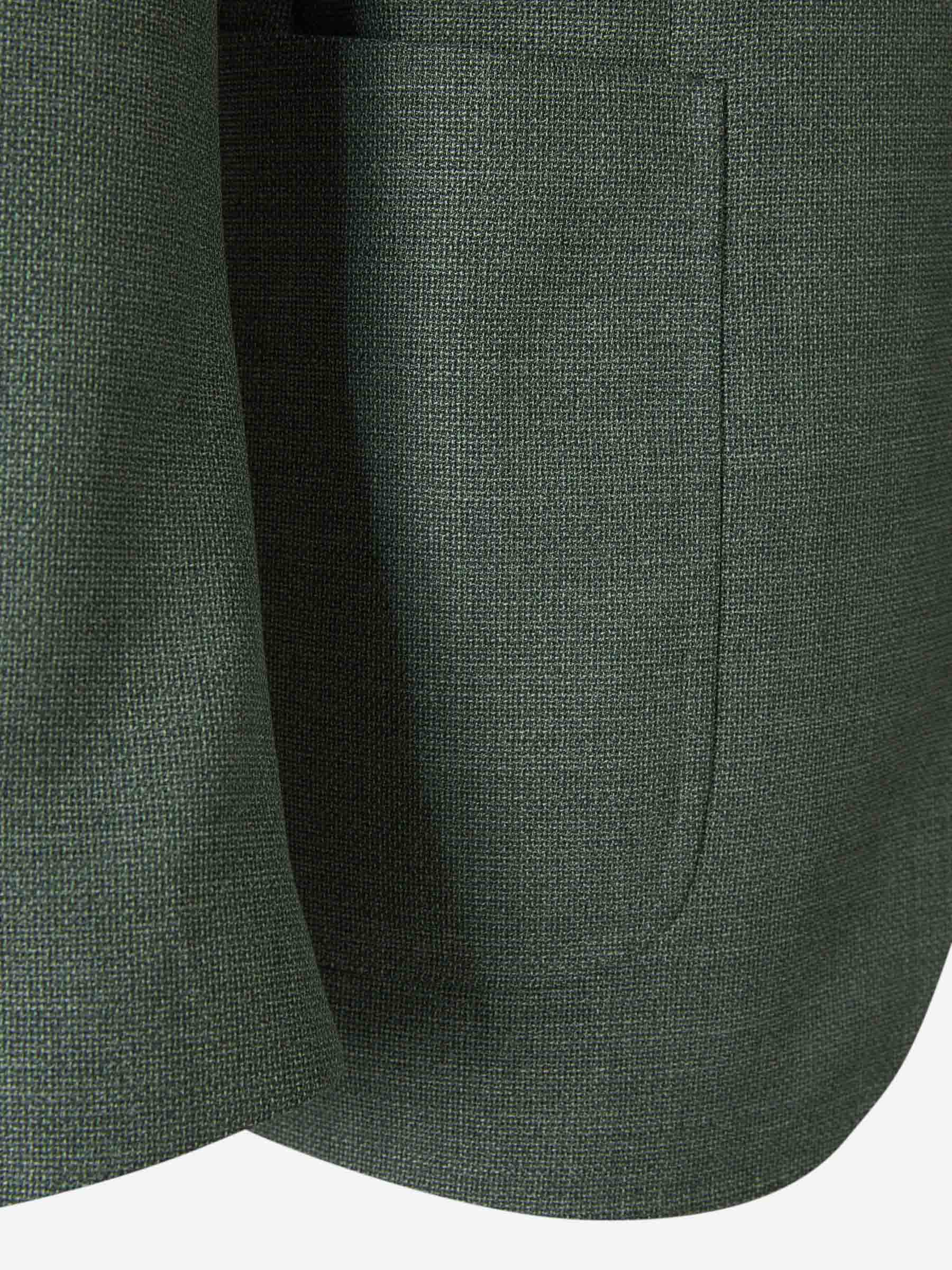 Outlet online Santa Eulalia Hombre Americana Texturizada Lana color Verde Oscuro sku 301-000238 01 - Foto 4