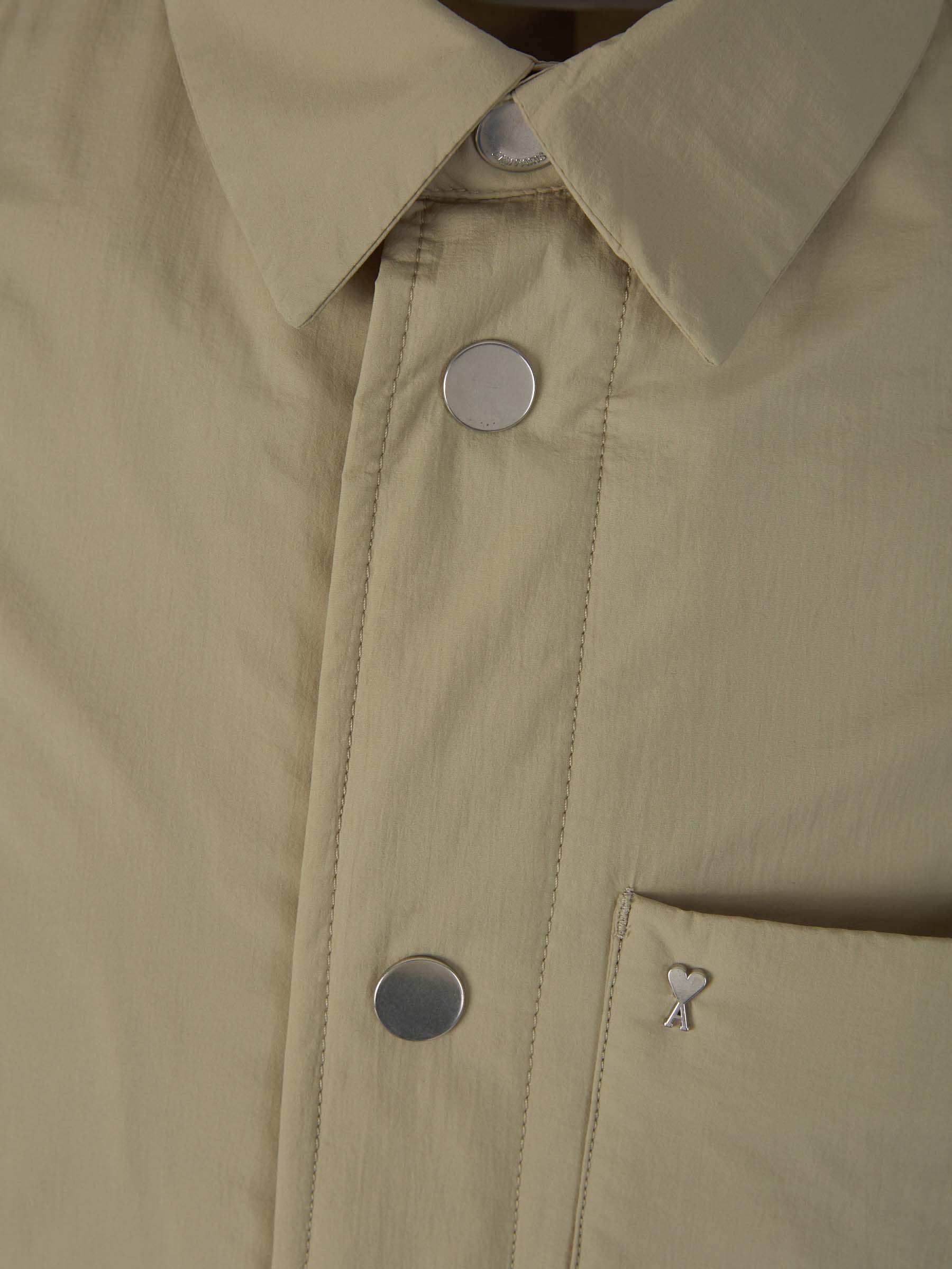 Outlet online Ami Paris Hombre Chaqueta Técnica Bolsillo color Verde Militar sku 512-002192 02 - Foto 3