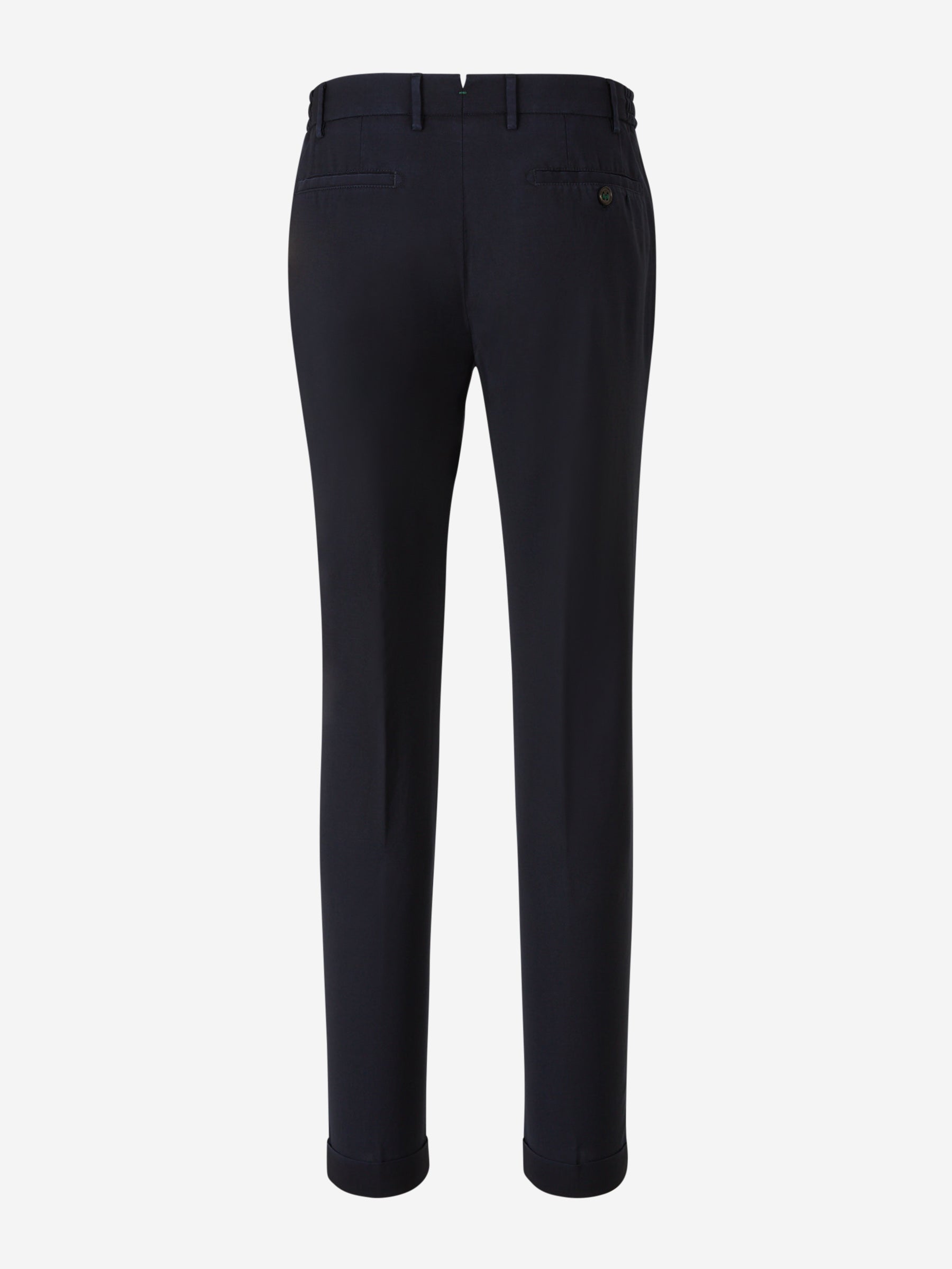 Outlet online Berwich Hombre Pantalones RetroLong Lana color Azul Marino sku 521-003037 01 - Foto 2