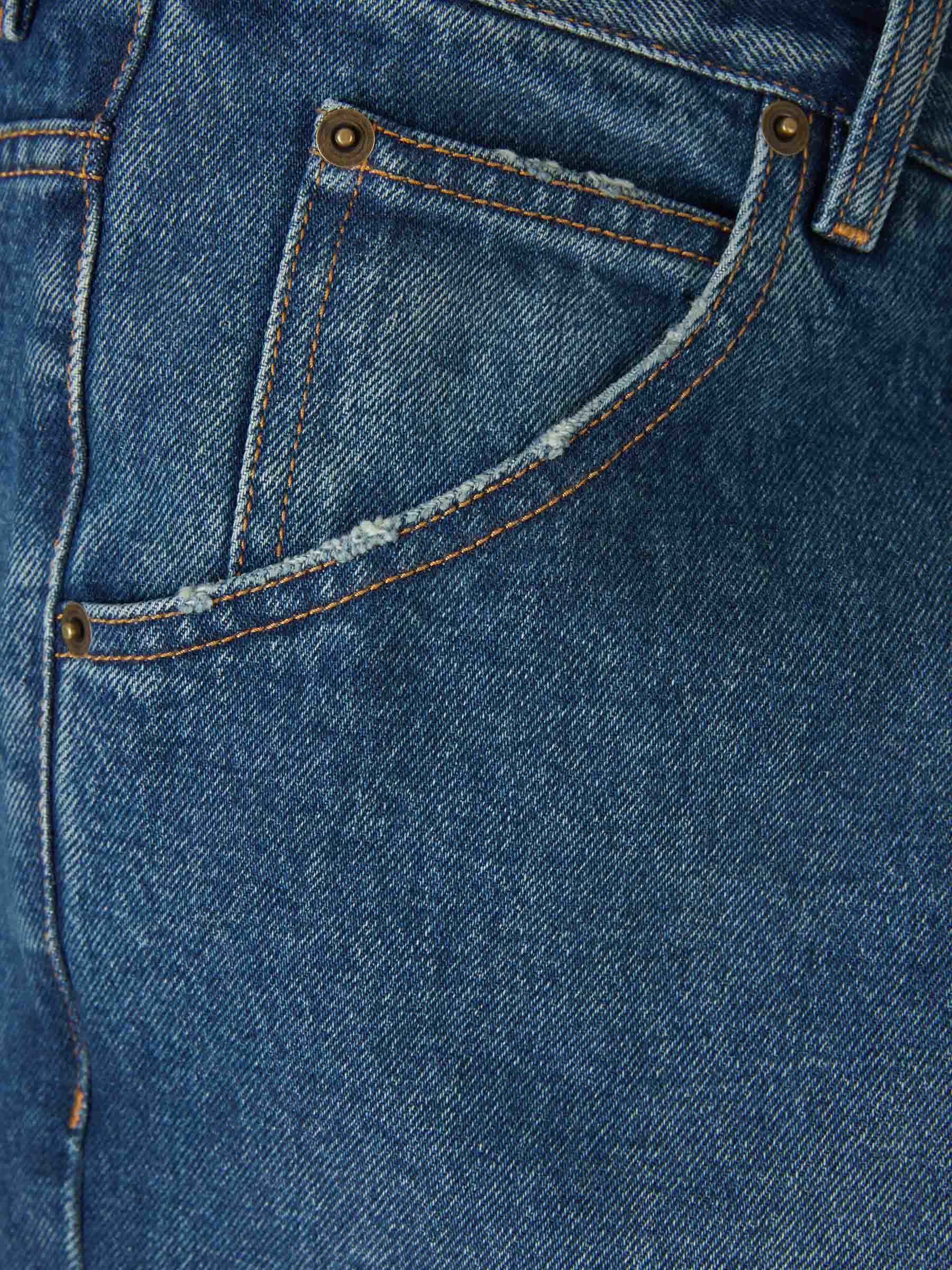 Outlet online Darkpark Mujer Jeans Ines Algodón color Azul Denim sku 763-001511 01 - Foto 5