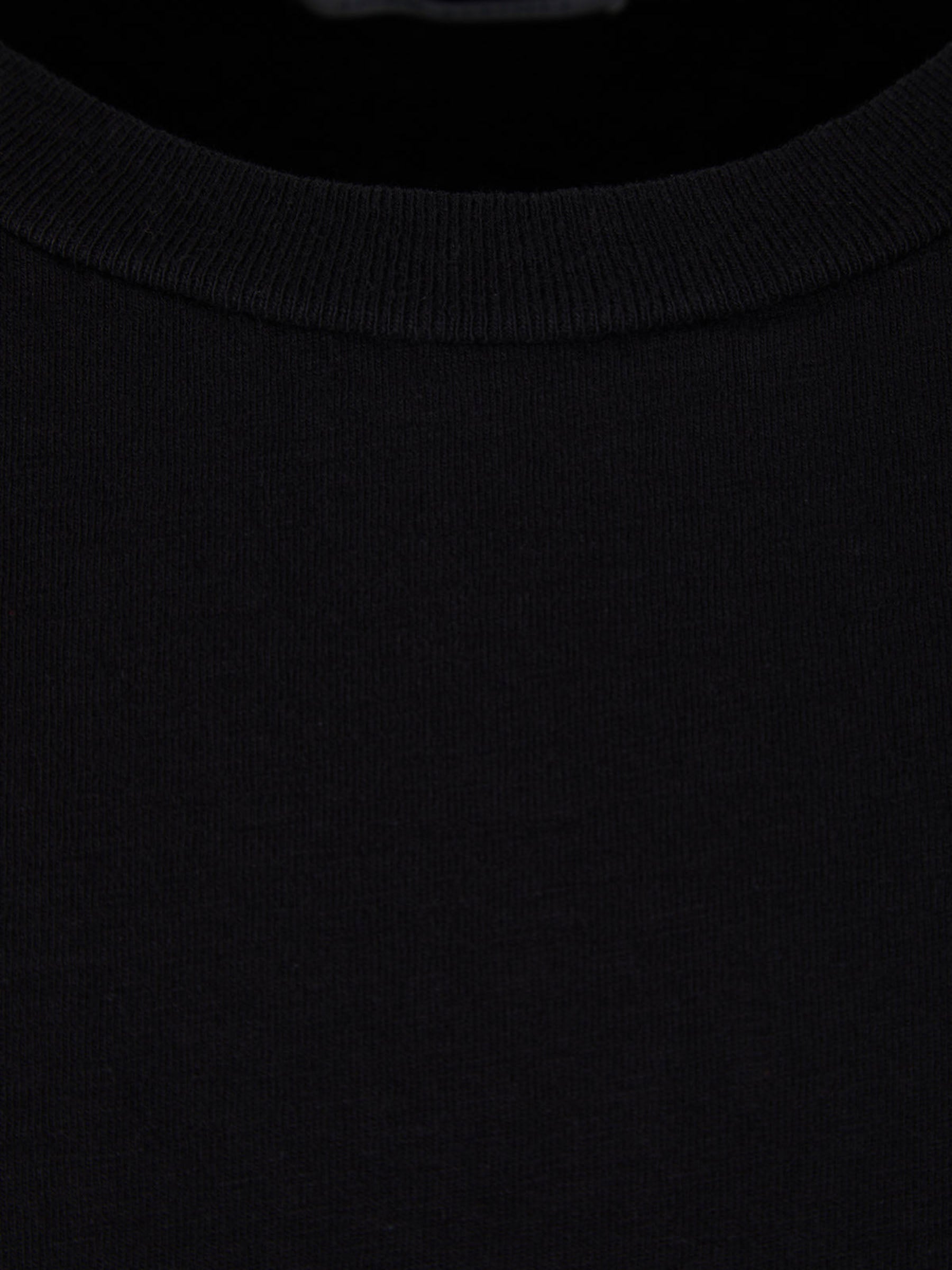 Outlet online John Elliott Hombre Camiseta Lisa Algodón color Negro sku 553-003557 02 - Foto 3