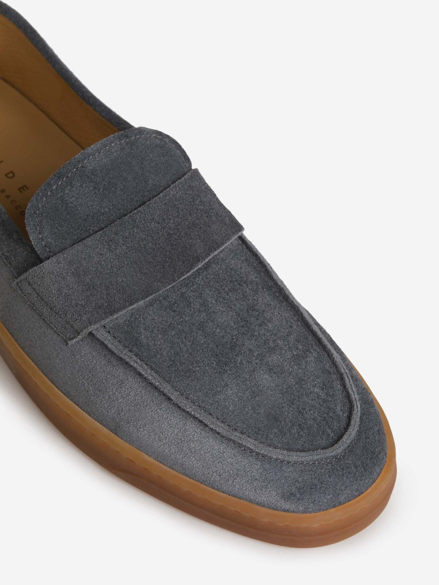 Outlet online Henderson Baracco Hombre Mocasines SIFNOS.S.46 color Azul Cobalto sku 611-004391 03 - Foto 4