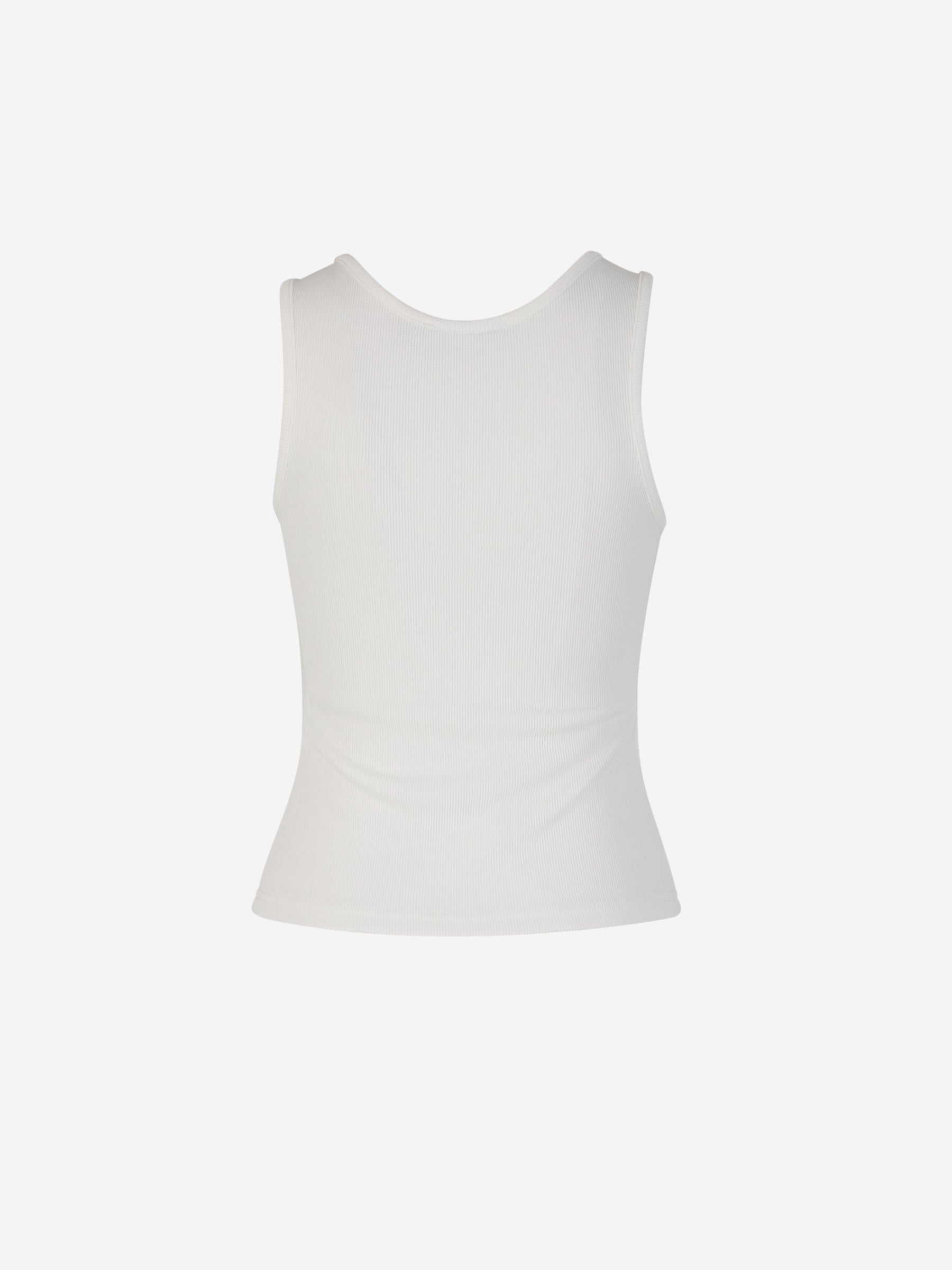 Outlet online Christopher Esber Mujer Top Tirantes Canalé color Blanco sku 782-001543 01 - Foto 2