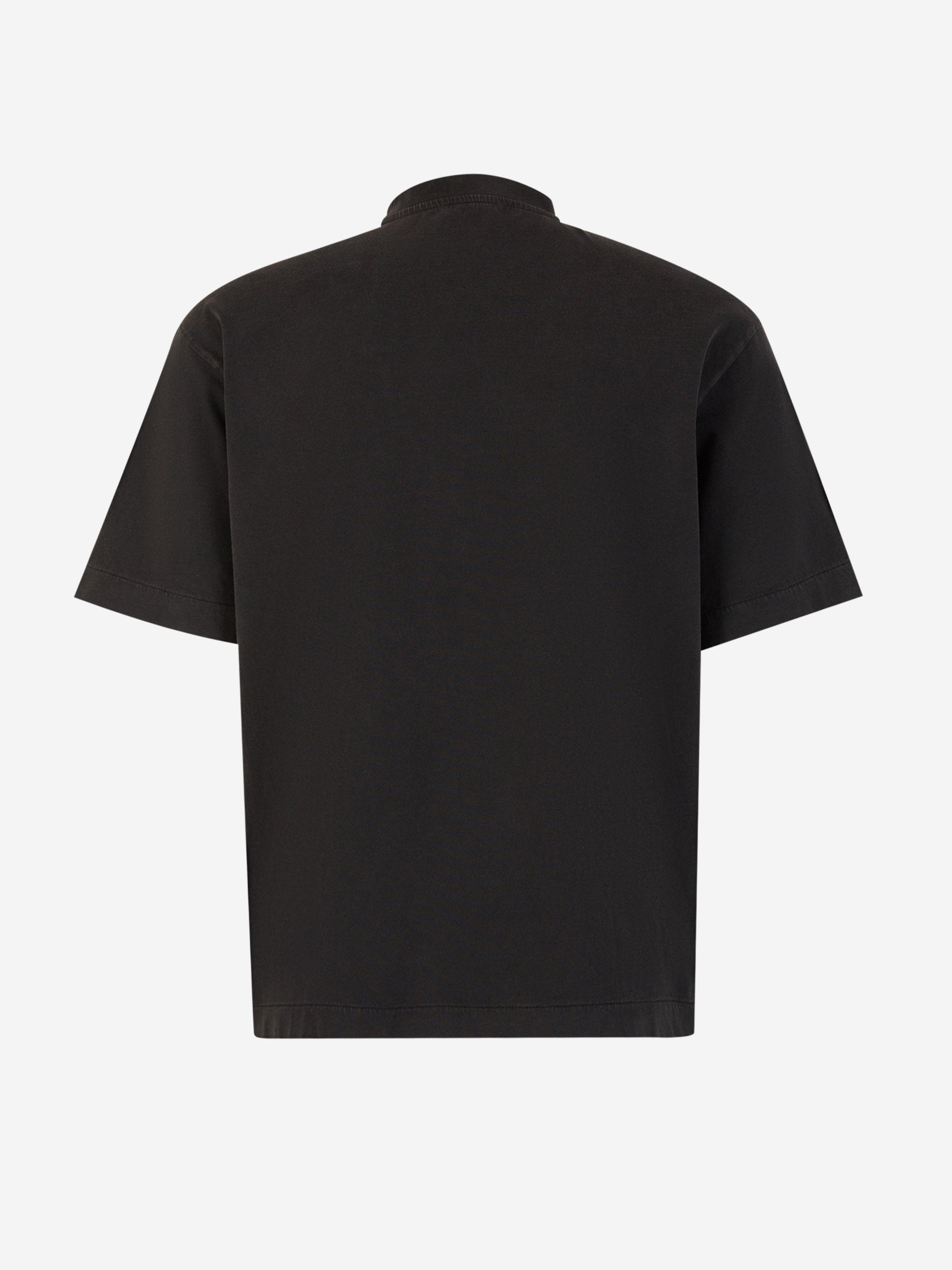 Outlet online Off-White Hombre Camiseta Estampada Algodón color Marrón Oscuro sku 553-003503 01 - Foto 2