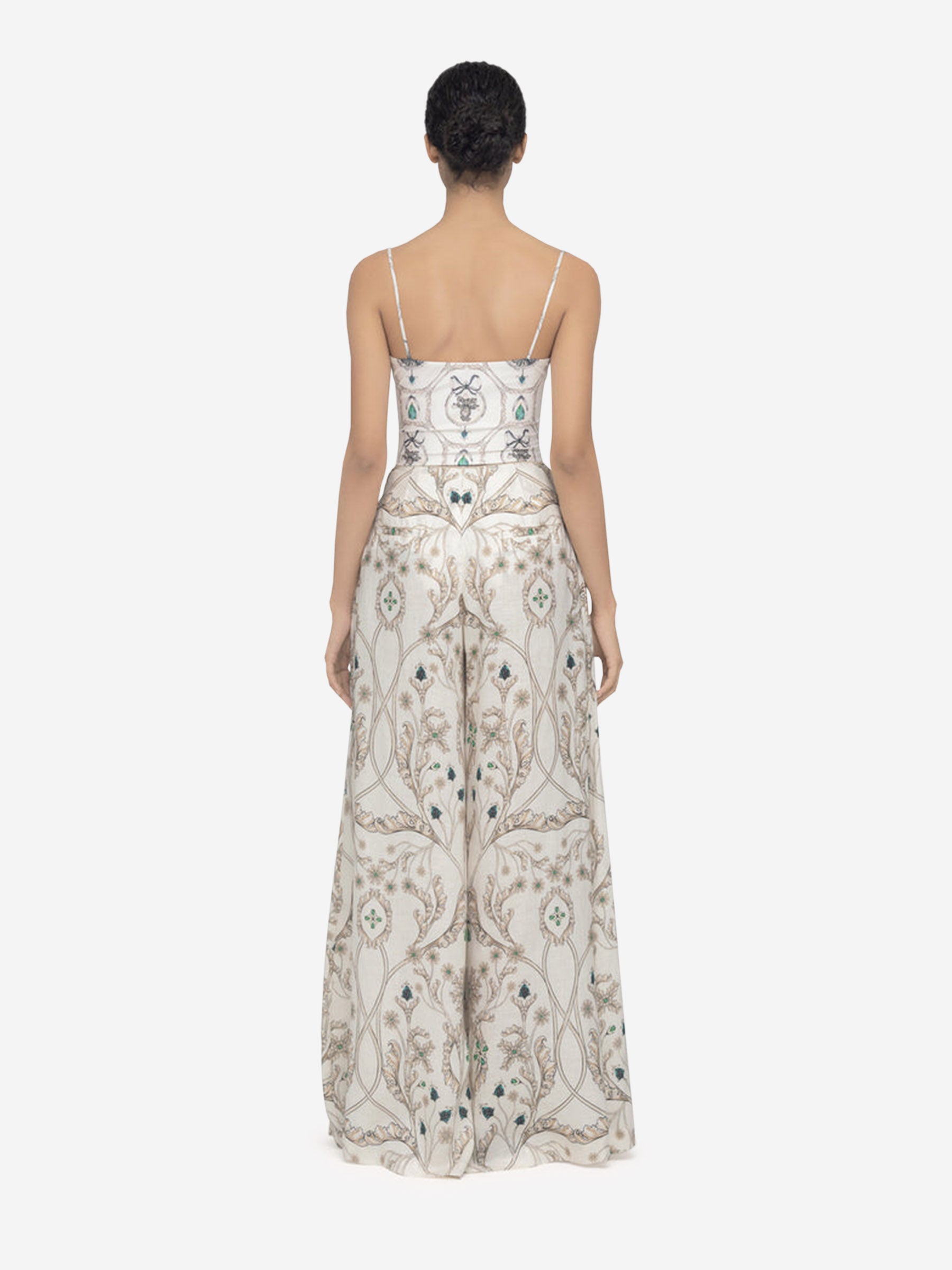 Agua by Agua Bendita Falda Maxi Marea Alhaja color Crema sku 750-001462 01 - Foto 3