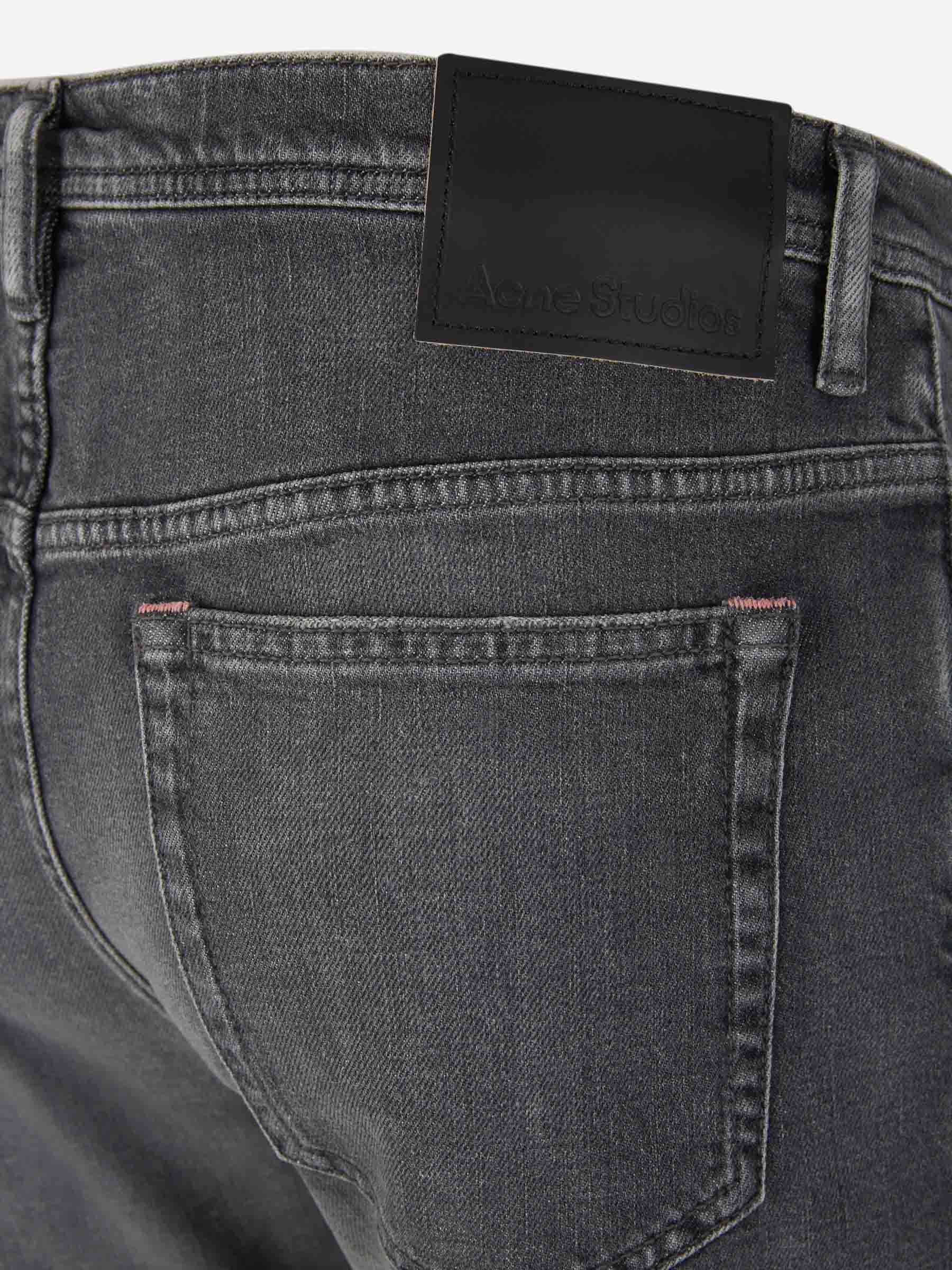 Outlet online Acne Studios Hombre Jeans Slim Fit River color Gris Antracita sku 522-002561 01 - Foto 4