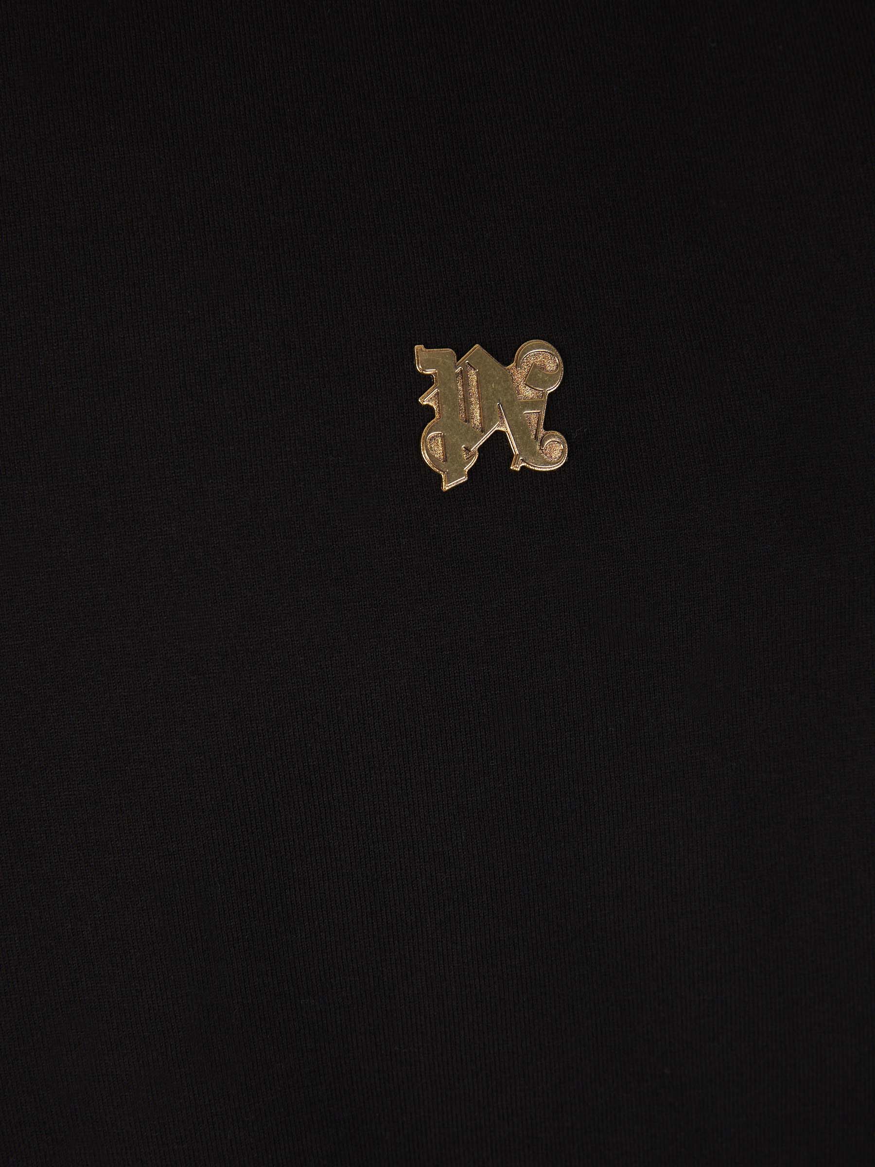 Outlet online Palm Angels Hombre Camiseta Monograma Pin color Negro sku 553-003593 01 - Foto 4