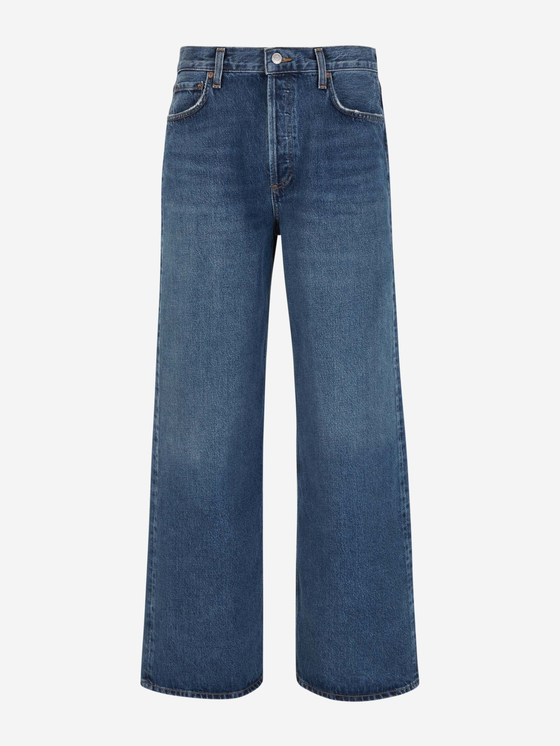 Outlet online Agolde Mujer Jeans Slung Baggy color Azul Denim Oscuro sku 763-001498 01 - Foto 1