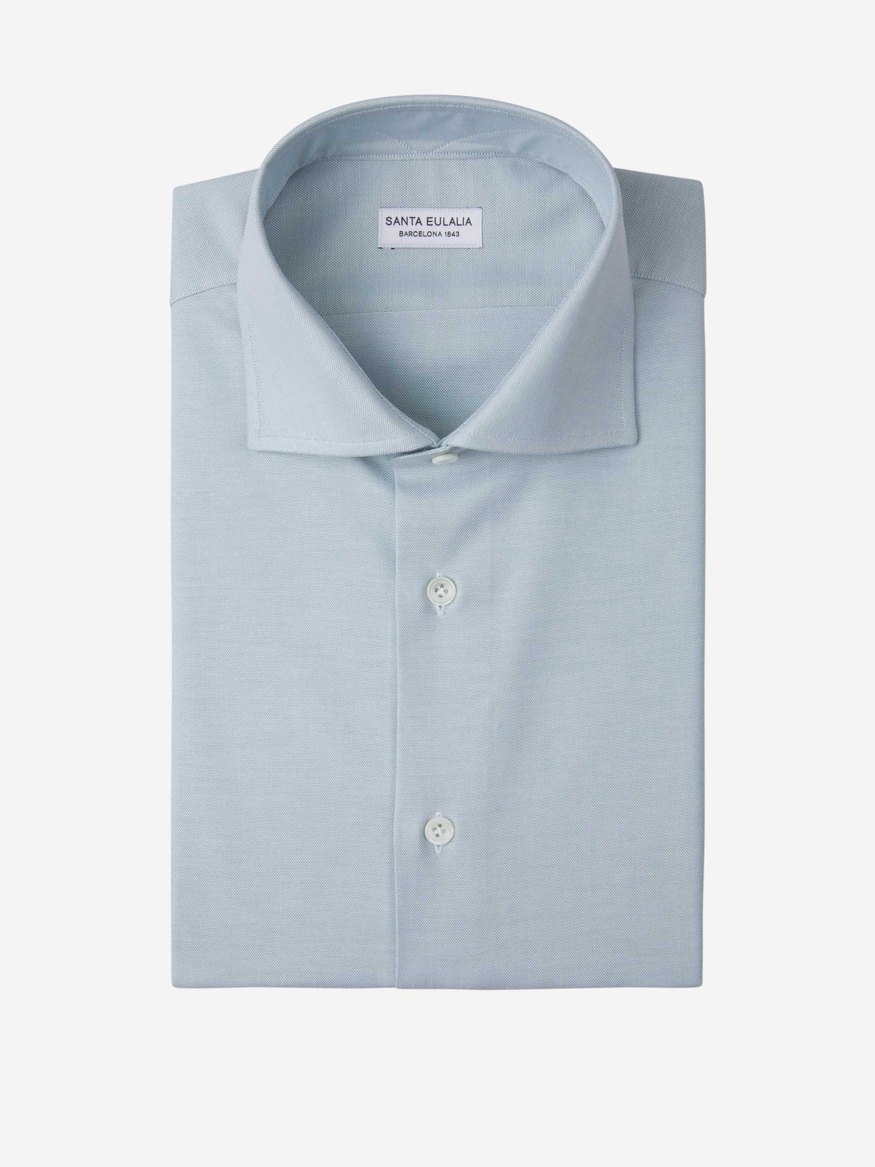 Outlet online Santa Eulalia Hombre Camisa Algodón color Verde Menta sku 401-003106 01 - Foto 1