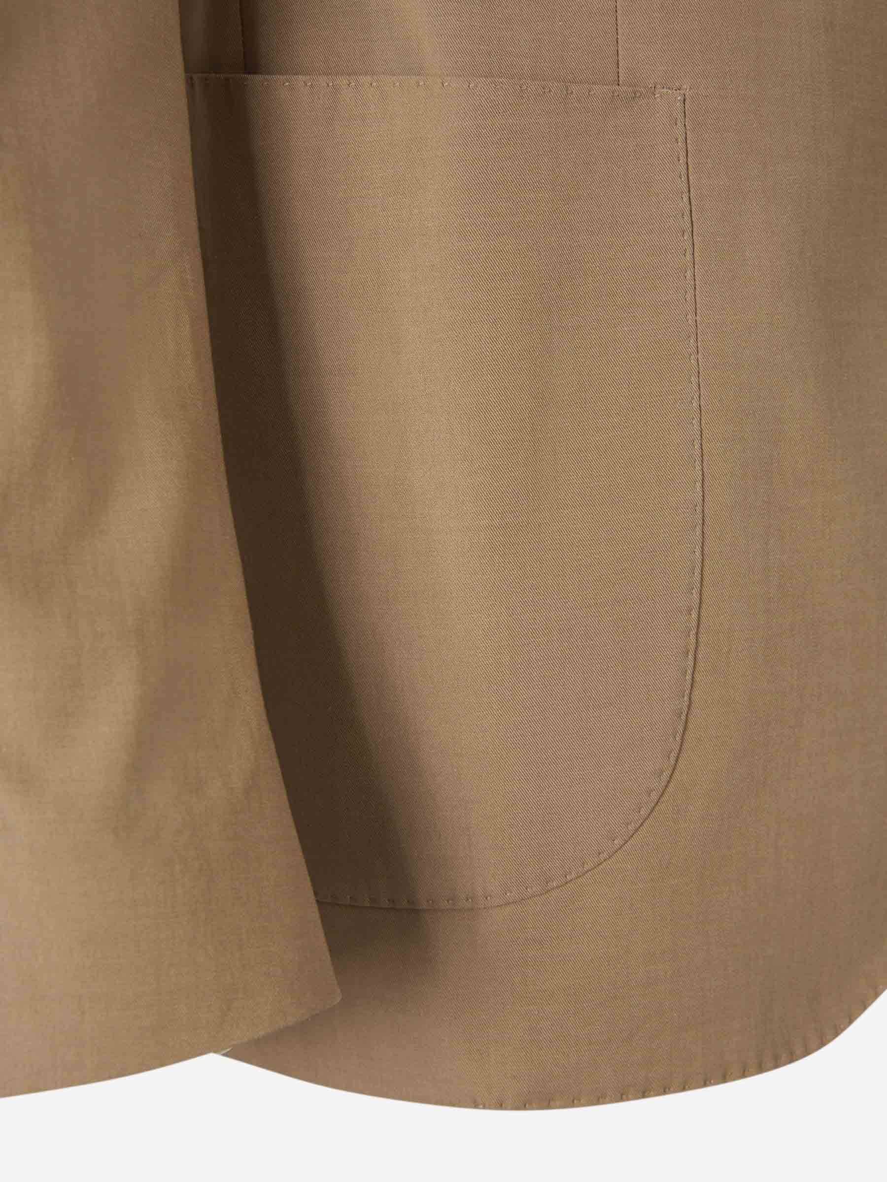 Outlet online Lardini Hombre Traje Liso Algodón color Topo sku 312-002788 02 - Foto 4