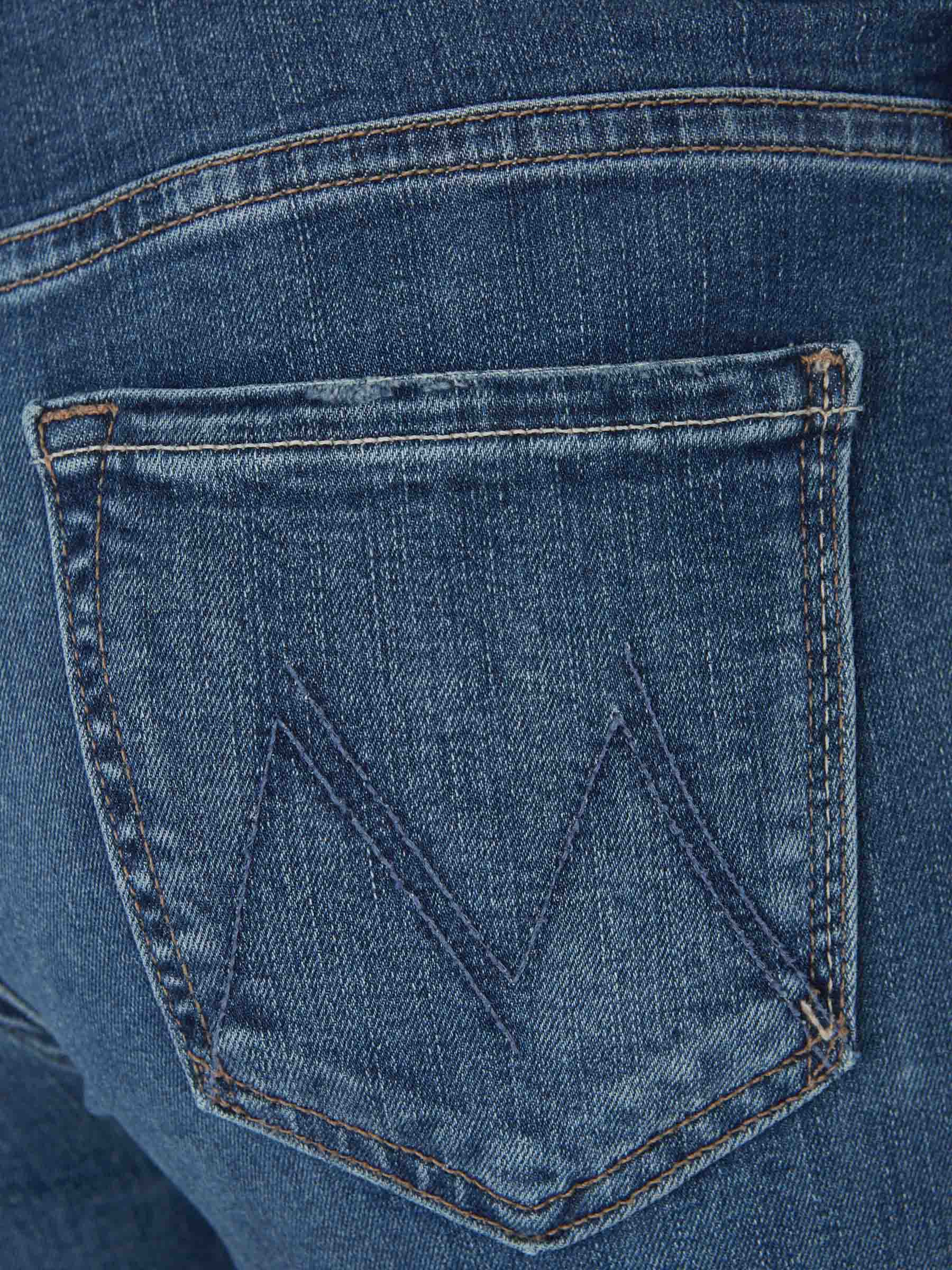 Outlet online Mother Mujer Jeans The Outsider color Azul Marino sku 763-001469 01 - Foto 4