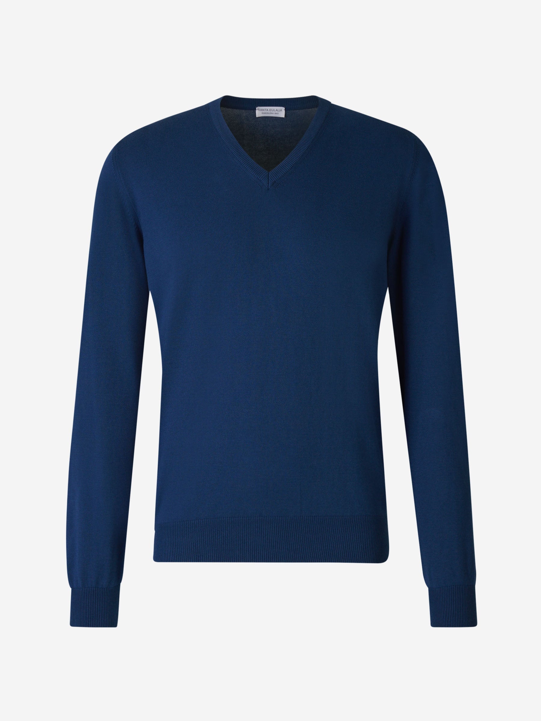 Outlet online Santa Eulalia Hombre Jersey Cuello Pico color Azul Marino sku 542-002356 02 - Foto 1