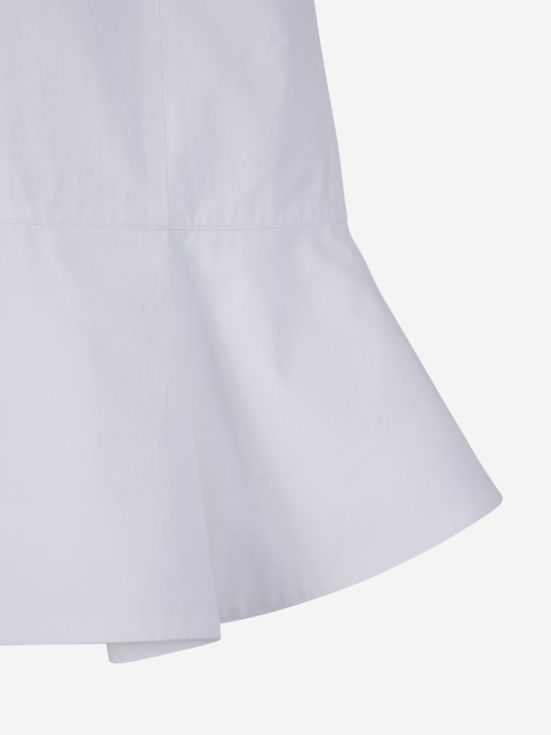 Outlet online Khaite Mujer Vestido Mini Algodón color Blanco sku 731-005860 01 - Foto 5