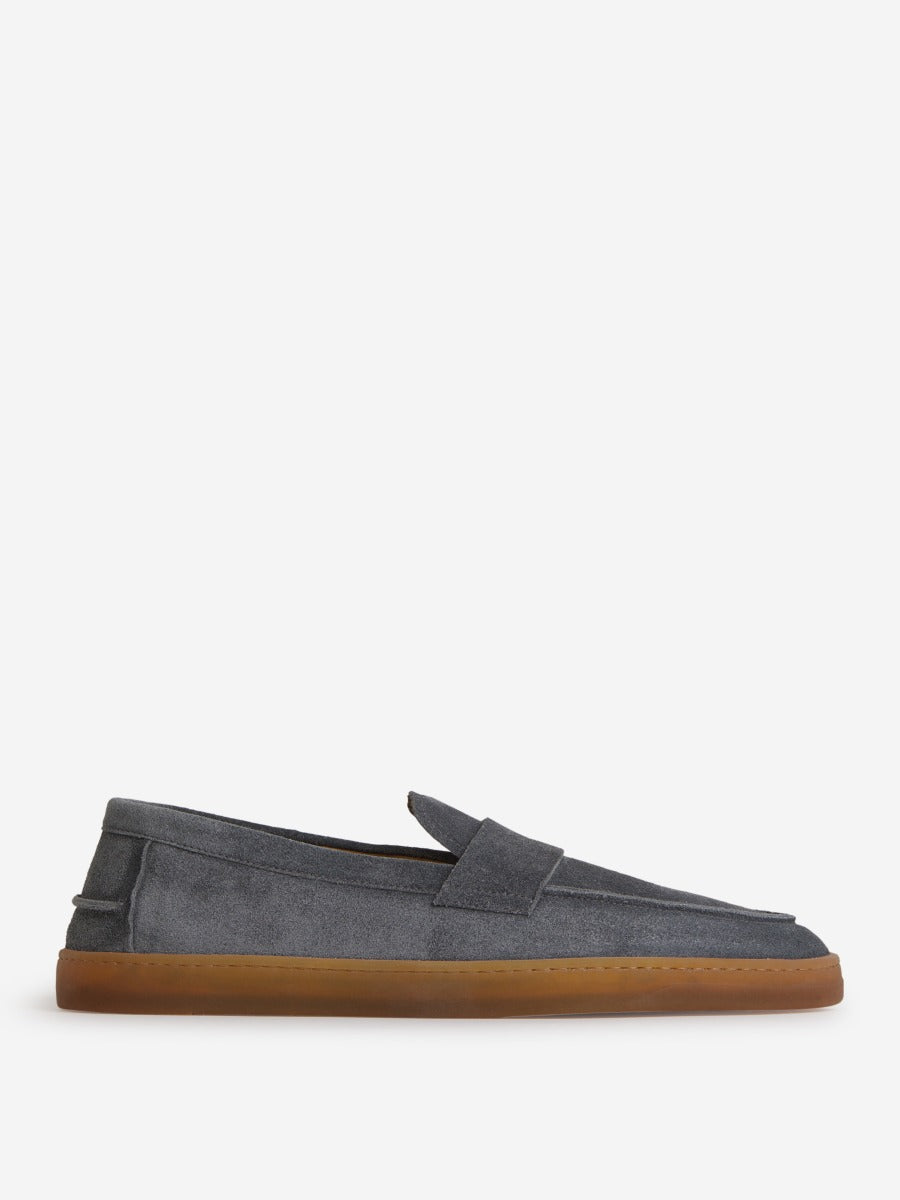 Outlet online Henderson Baracco Hombre Mocasines SIFNOS.S.46 color Azul Cobalto sku 611-004391 03 - Foto 1