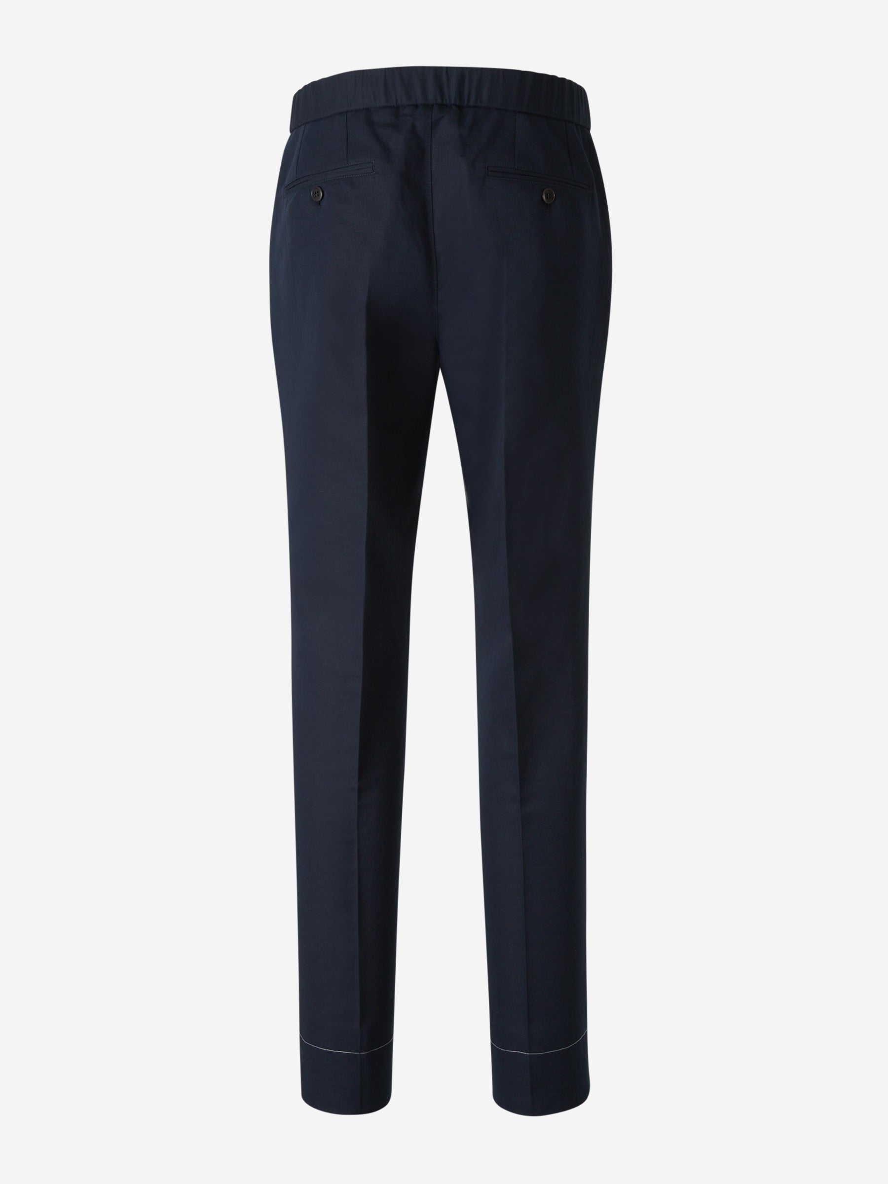 Outlet online Brioni Hombre Pantalones Formales Pinzas color Azul Marino sku 521-002986 02 - Foto 2