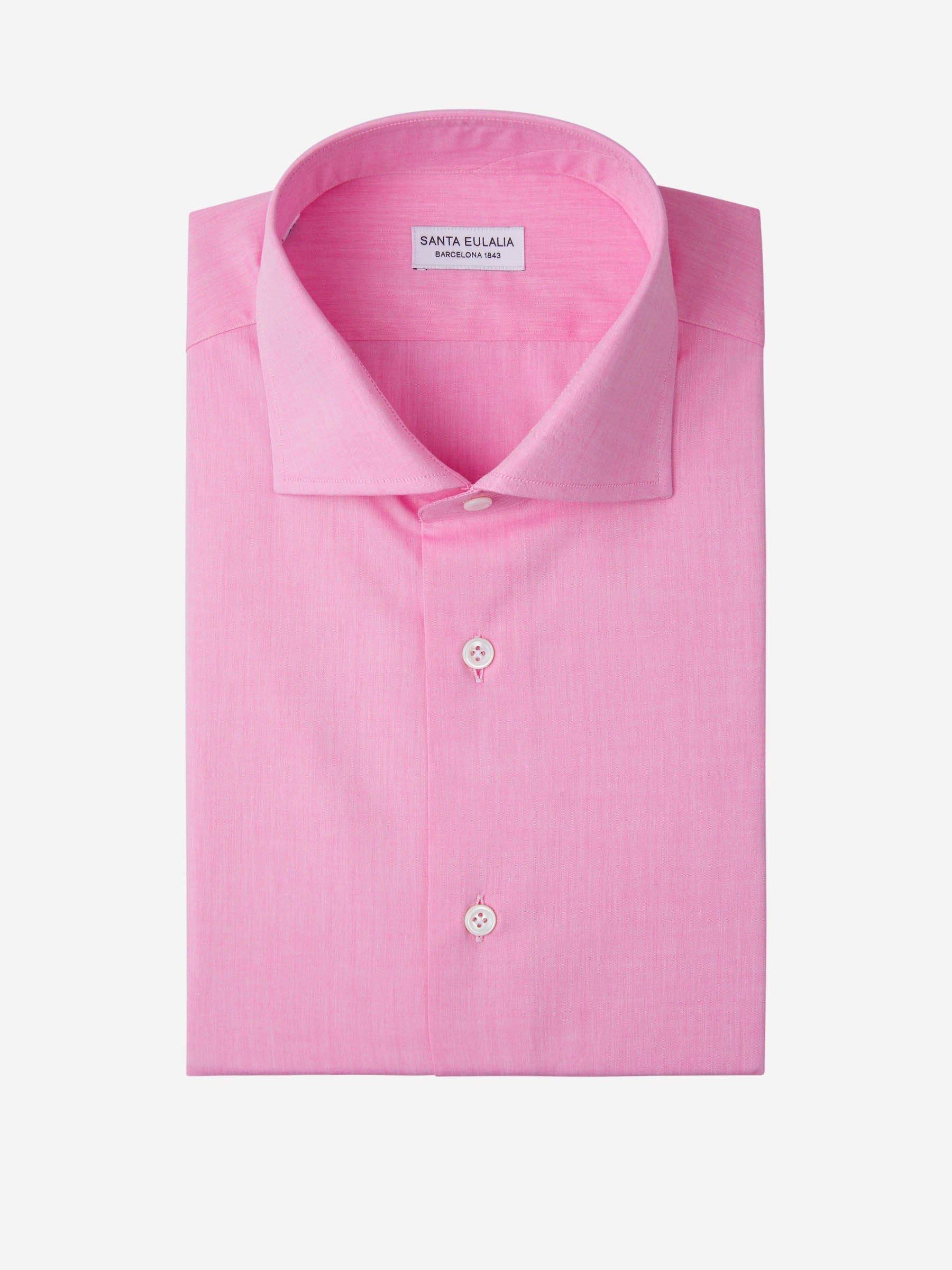 Outlet online Santa Eulalia Hombre Camisa Fil a Fil color Rosa sku 401-003105 01 - Foto 1